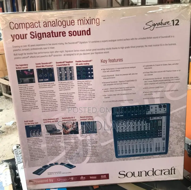 Soundcraft Signature 12 Analog 12-channel Mixer