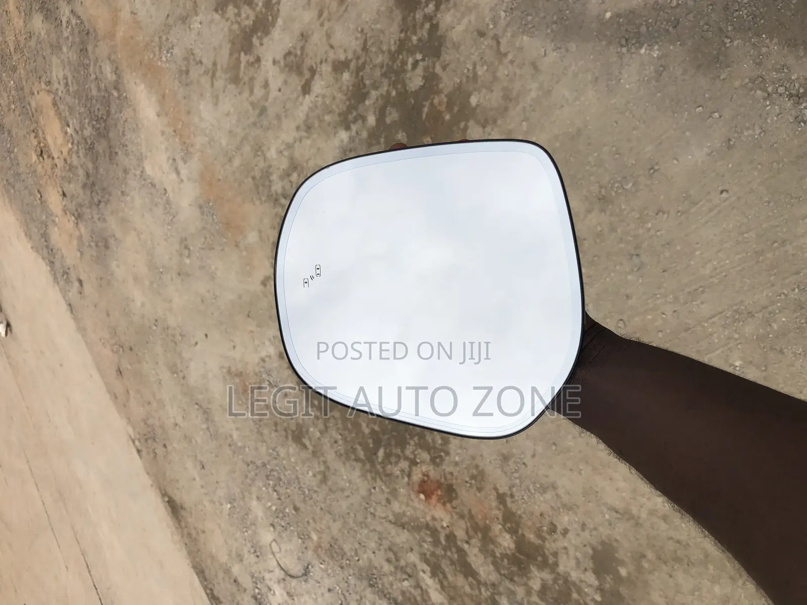 Lexus LX 570 Mirror Glass With Blind Spots