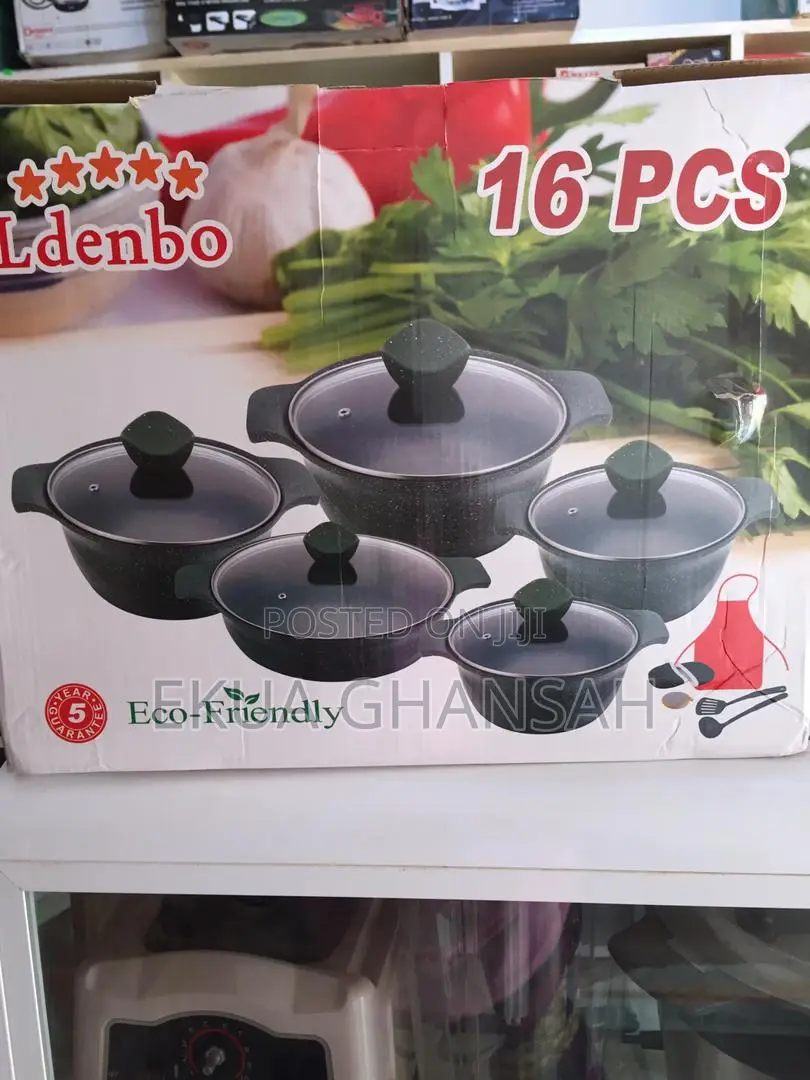16 Pieces Cookware Set