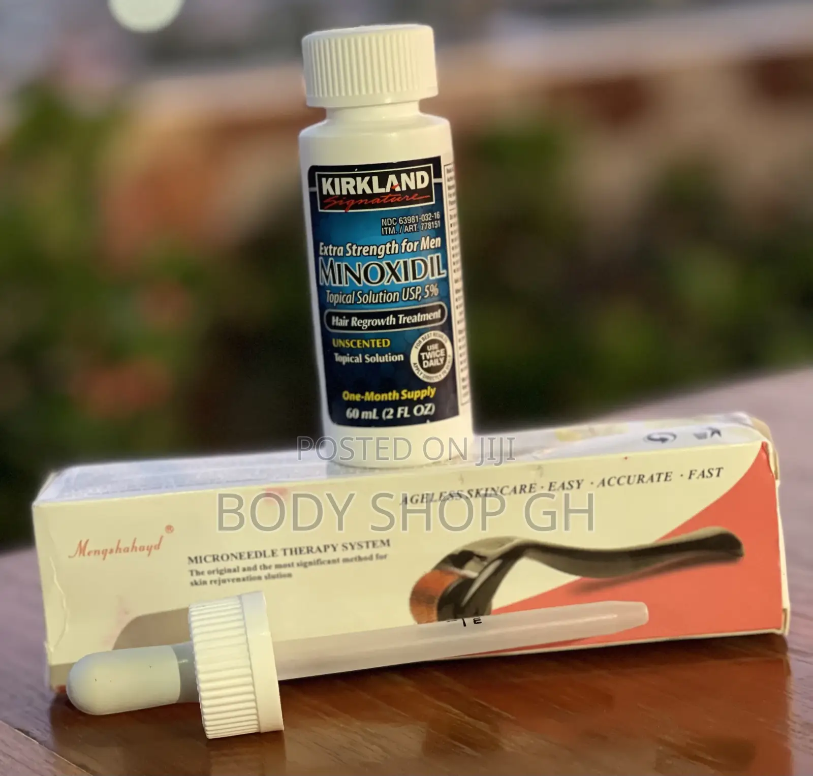Beard Booster KIT - Kirkland Minoxidil + Derma Roller