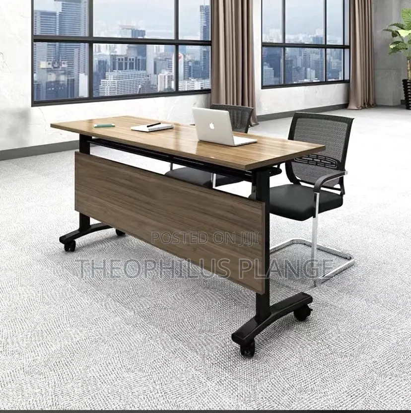 Office Student Conference Movable Computer Table