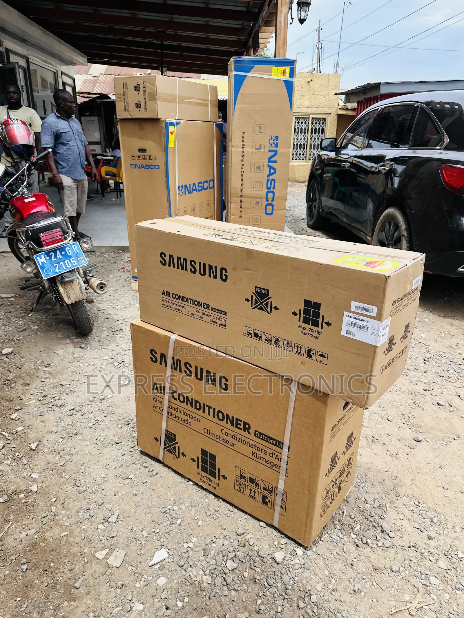 1.5hp Split R410 Samsung White Air Conditioner. 