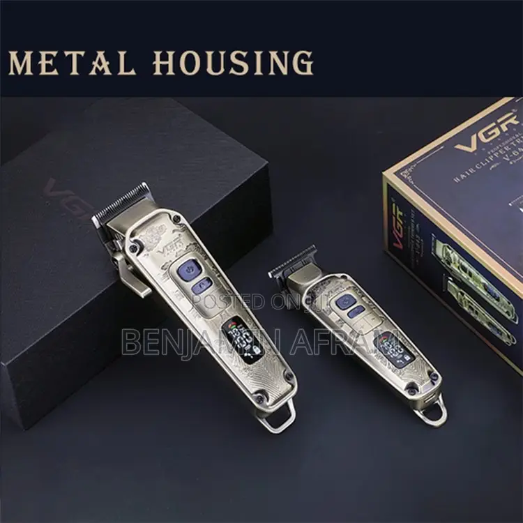 VGR-649 2 in 1 Cordless Barbering Machine and Trimmer