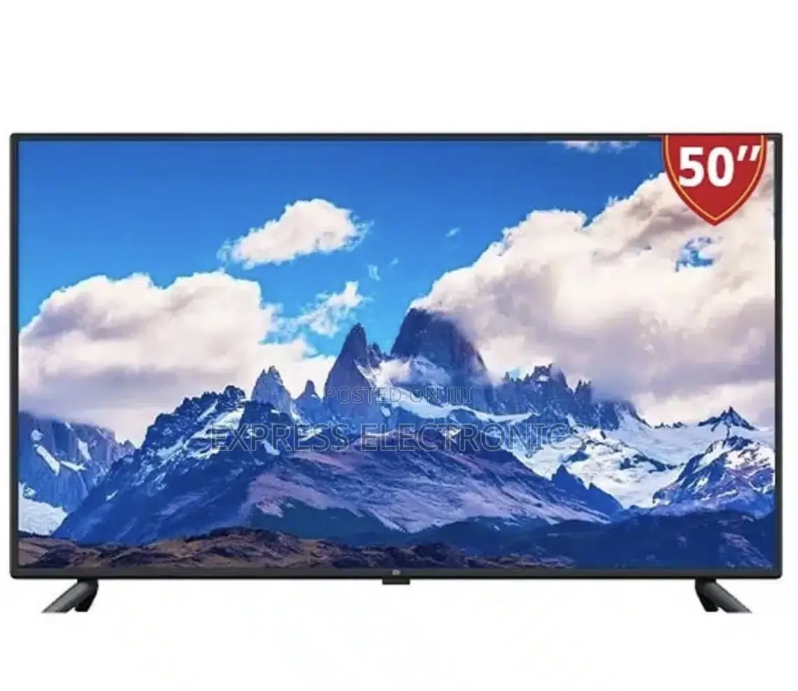 Newly Sealed 50”UHD Smart Glossy LED Screen Nasco