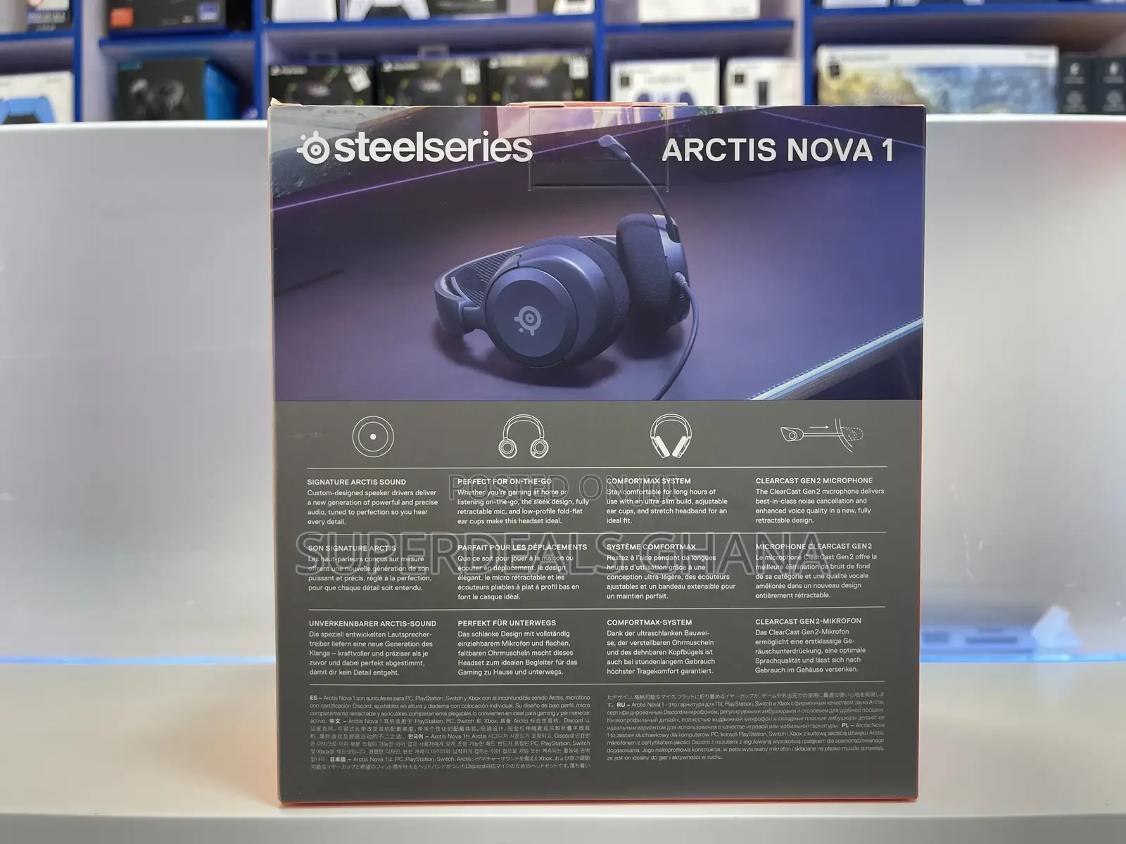 Steelseries Arctic’S Nova 1 Headset