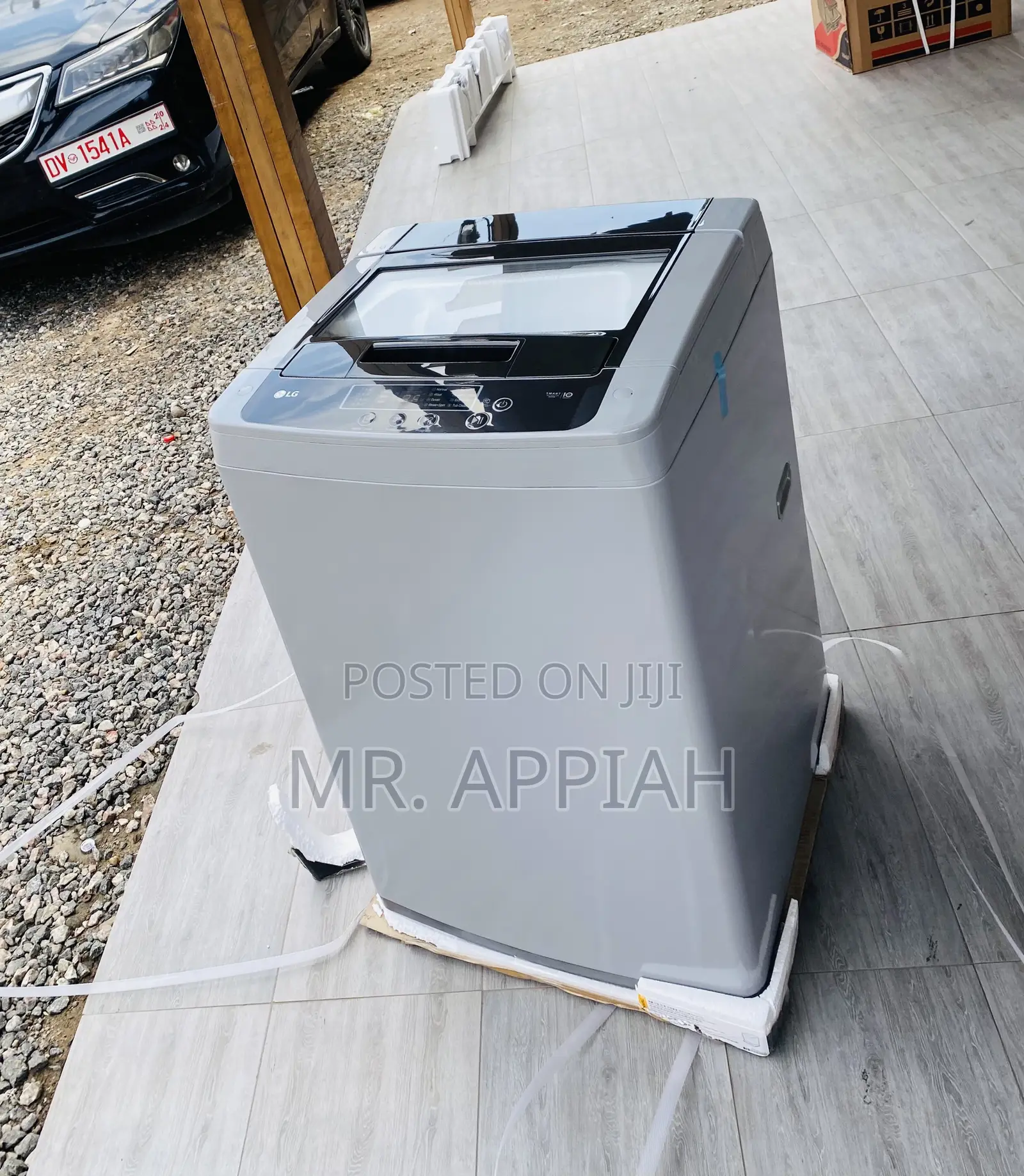 LG T9585NDHVH 9kg Fully Automatic Washing Machine(Gray).