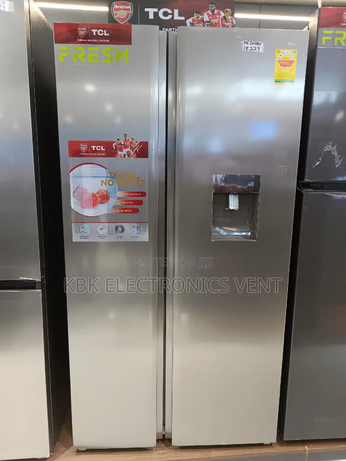 Tcl 550liter Side By Side Refrigerators Water Dispenser