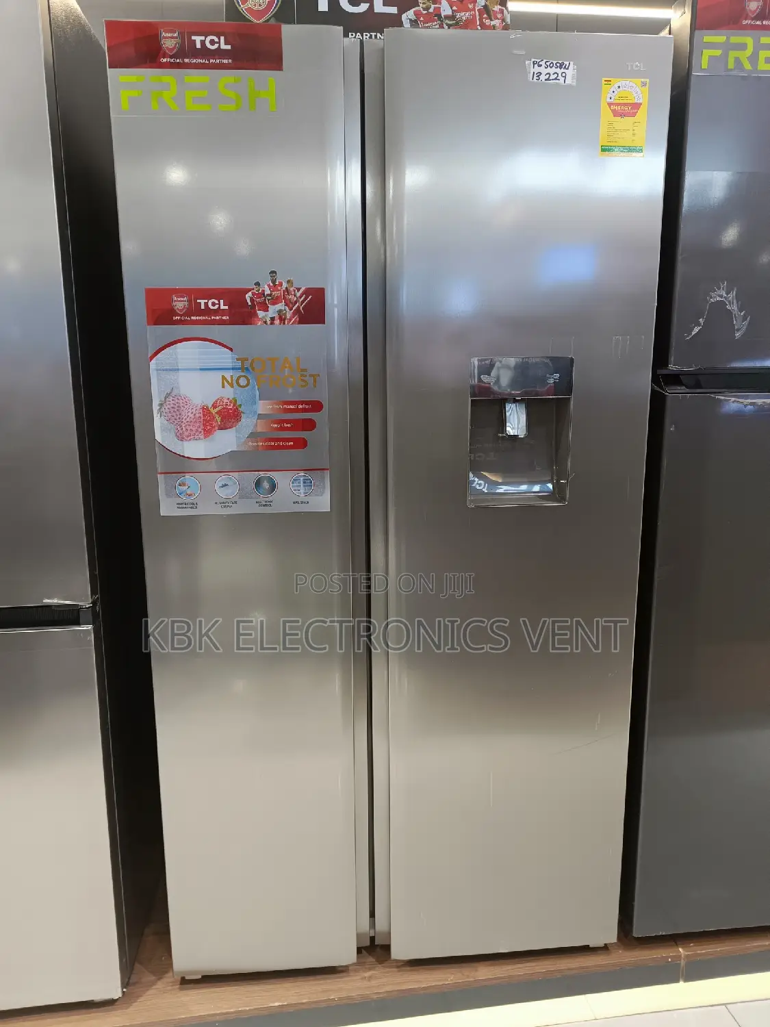 Tcl 550liter Side By Side Refrigerators Water Dispenser