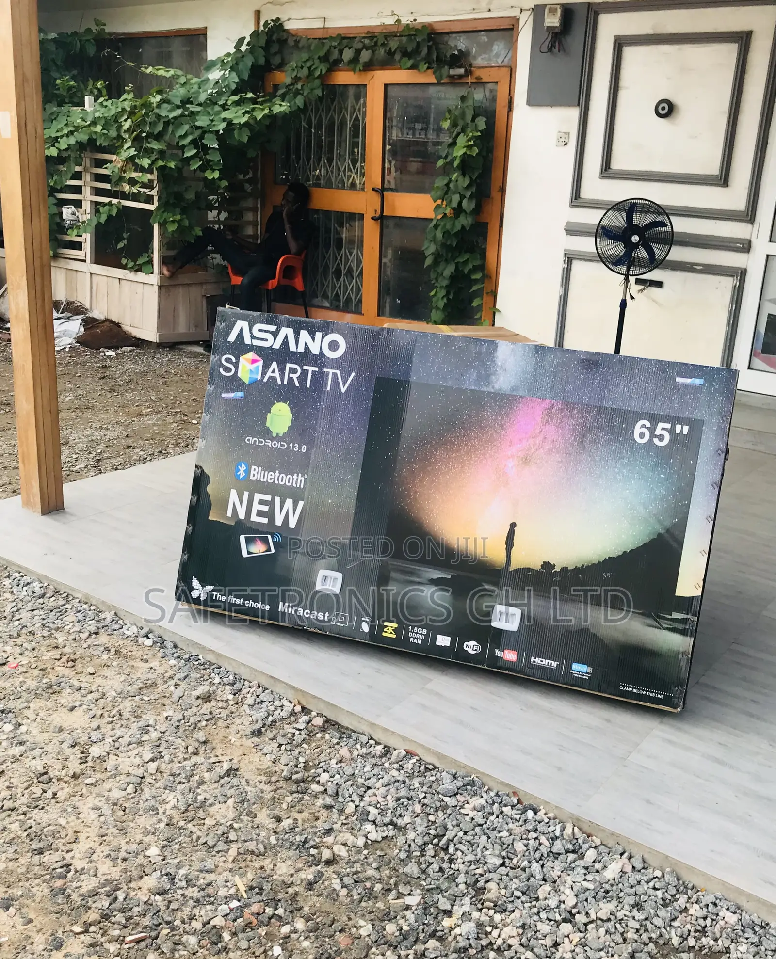 65 Inches Glossy Led Black Glossy Smart Electric Tv