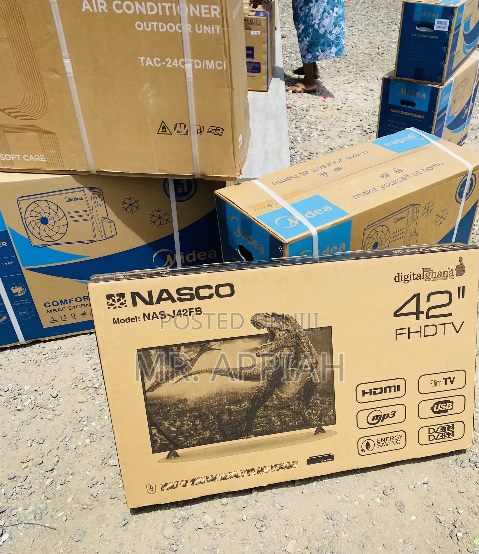 Lovely Nasco 42 Inch Full HD Digital Led Tv(Black).