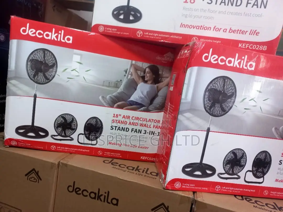Decakila//18” Standing Fan
