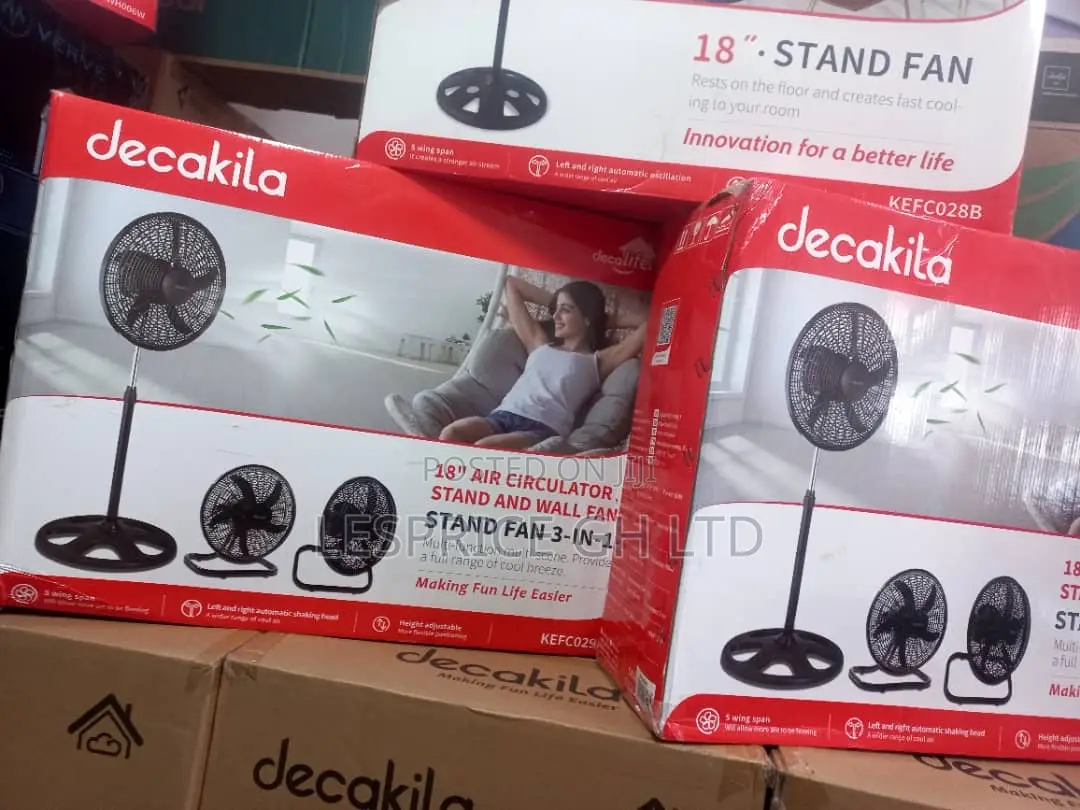 High Speed~Decakila 18” Standing Fan