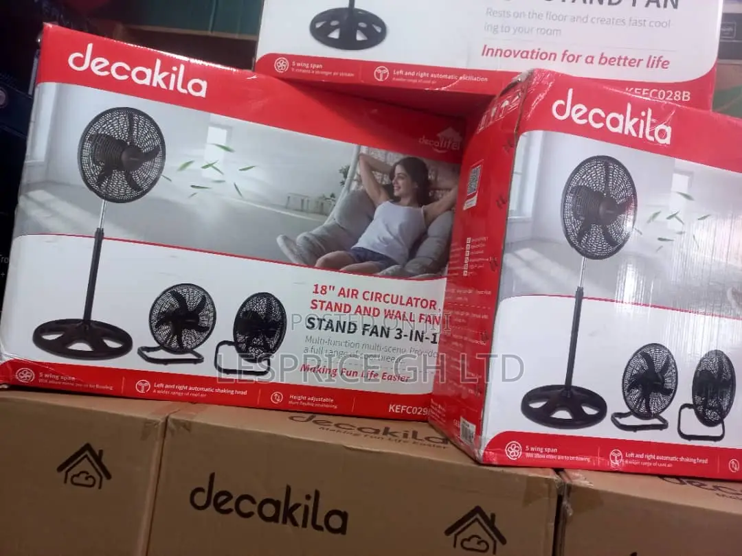 Selected//Decakila 18” Standing Fan