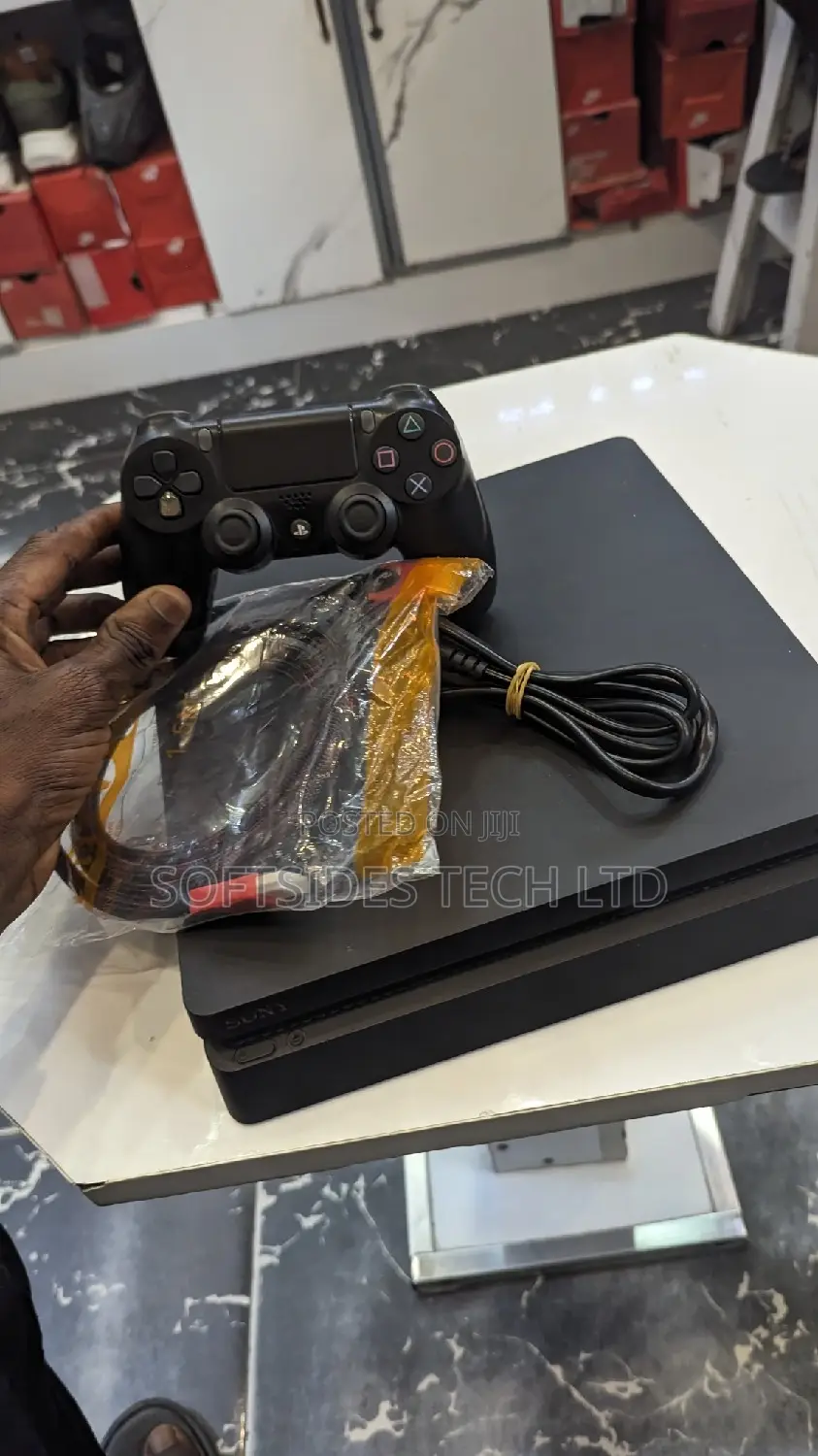 Ps4 Slim 500gb, Latest Games,1 Controller, Uk Used And Tested