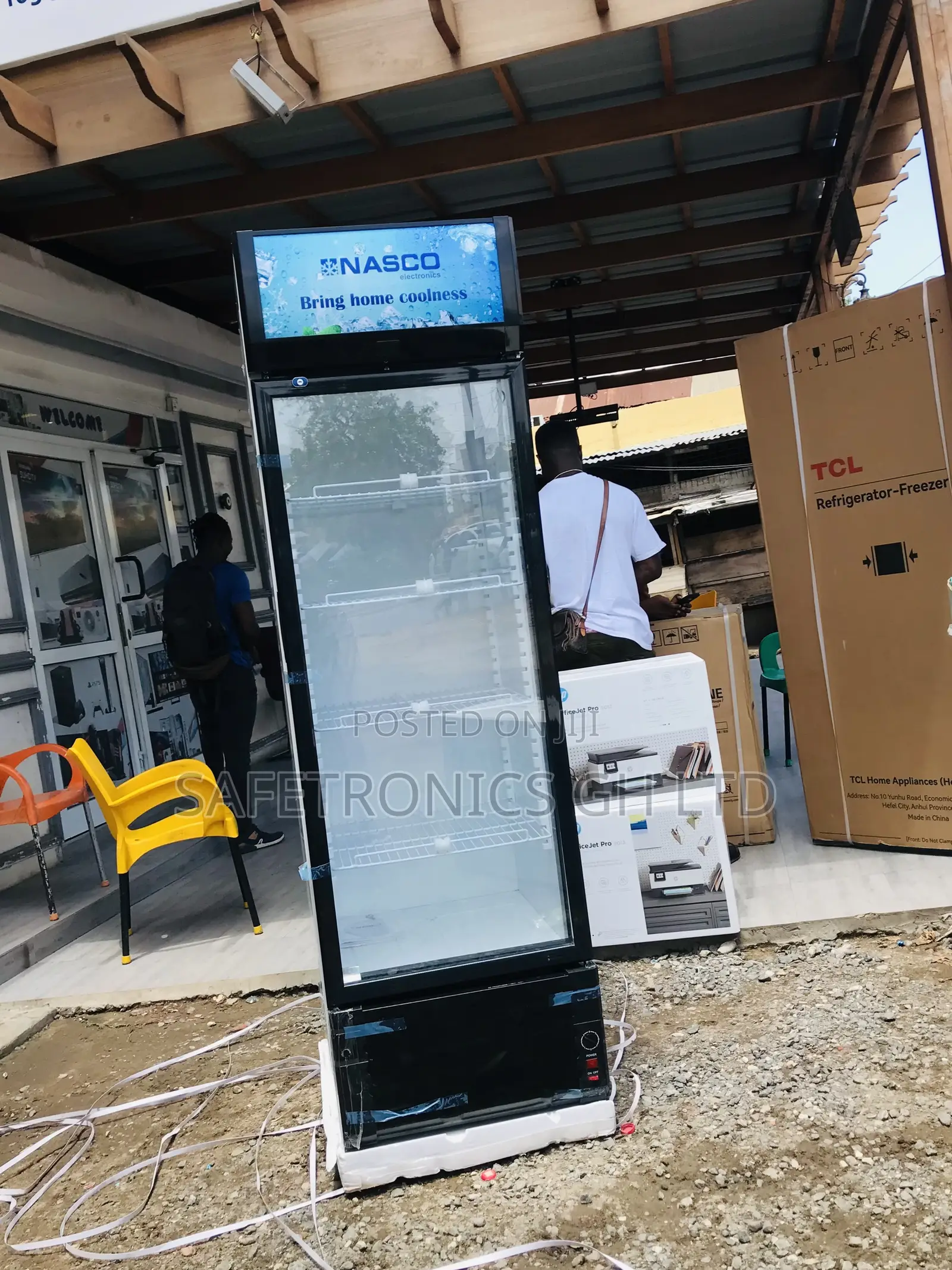 Display Glass Nasco Electric Nasfl400dr-1 Fridge Singledoor