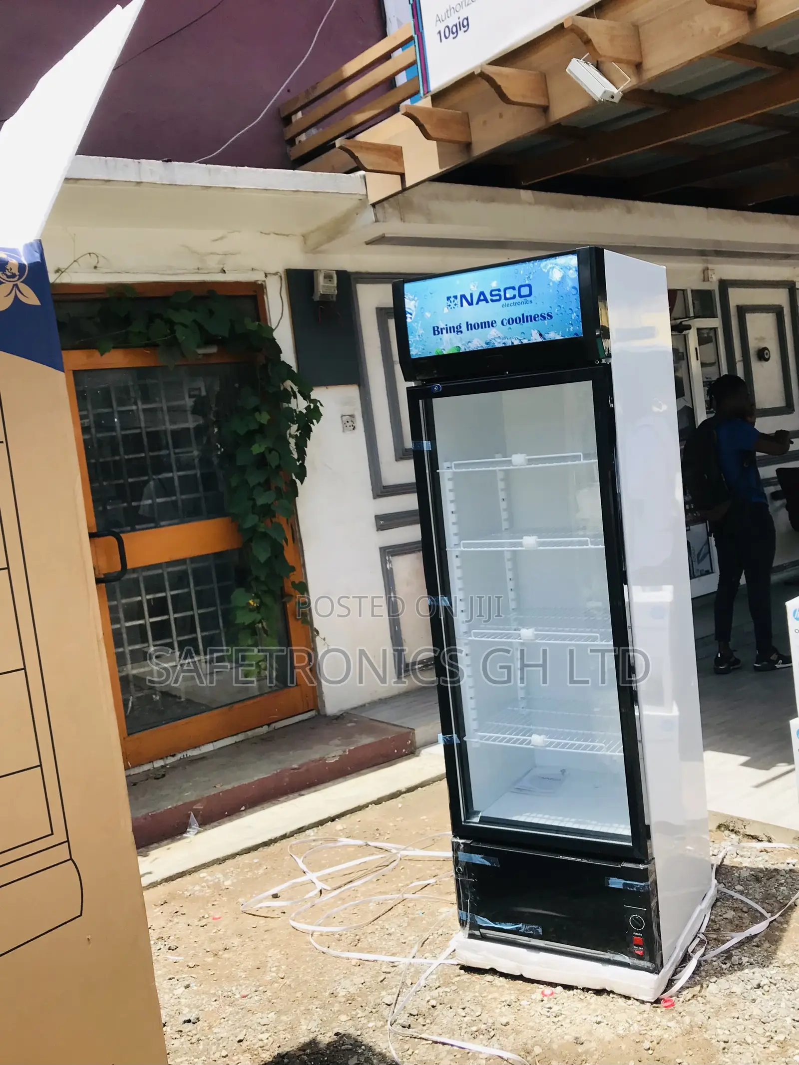 Reliable Nasco Glass Singledoor Display Nasfl400dr-1 Fridge