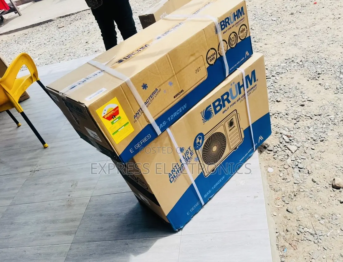 1.5hp Split R410 Gas Bruhm White Chill Faster.