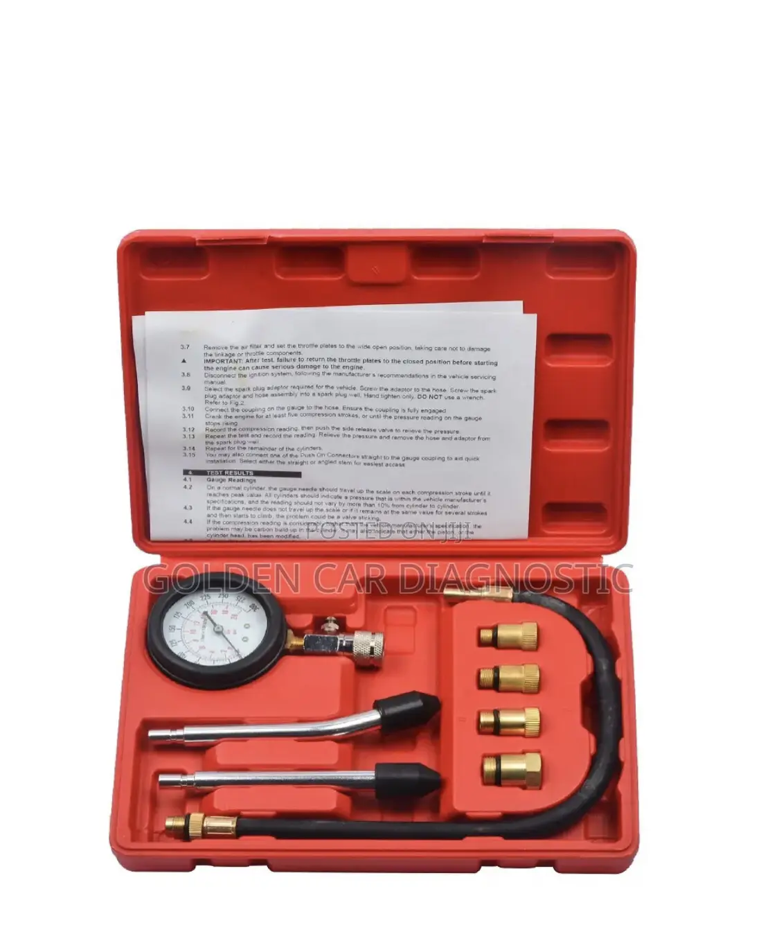 Engine Compression Tester Kit