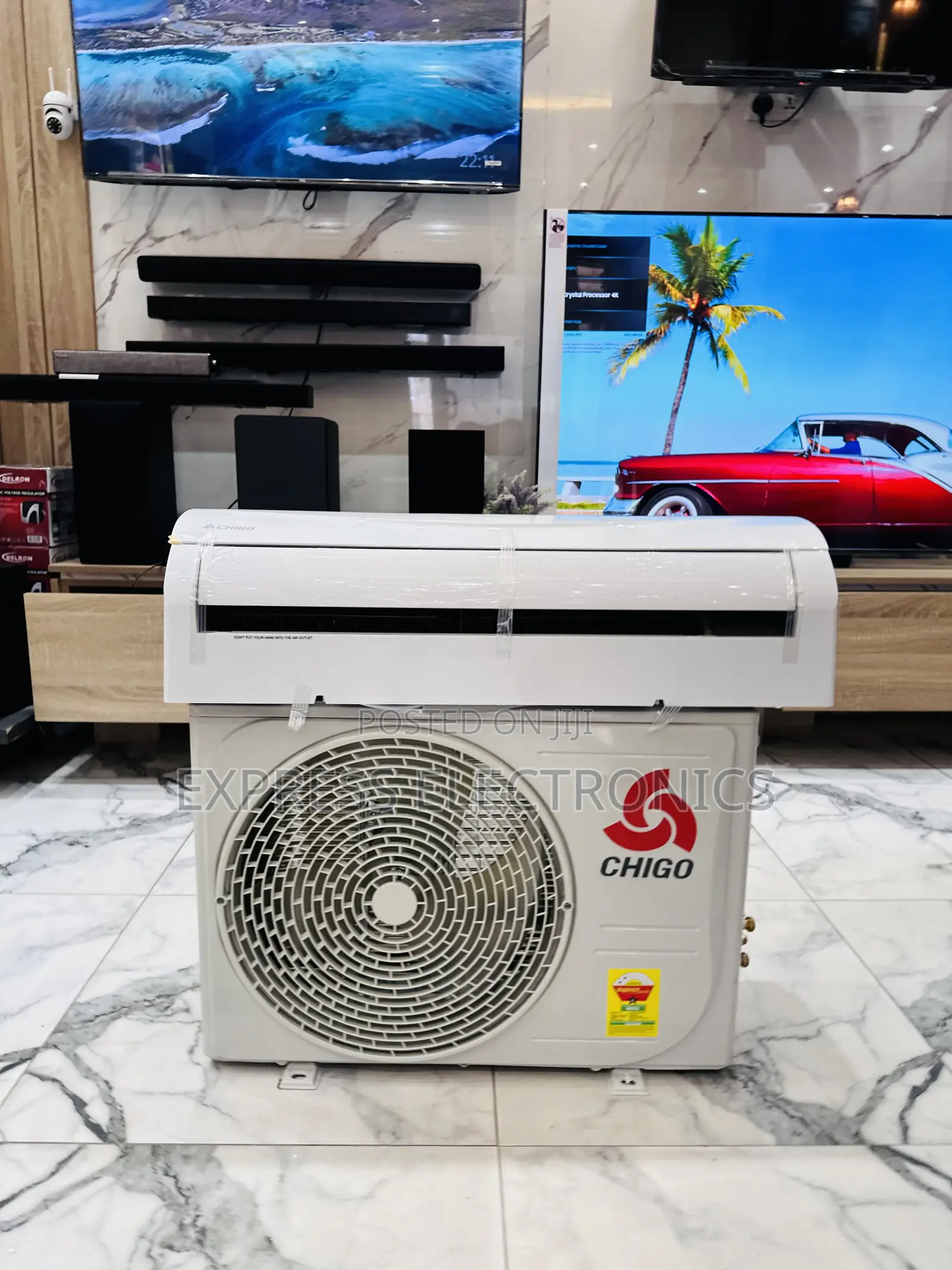 Chigo 1.5hp Split R410 Gas White Best Sale.