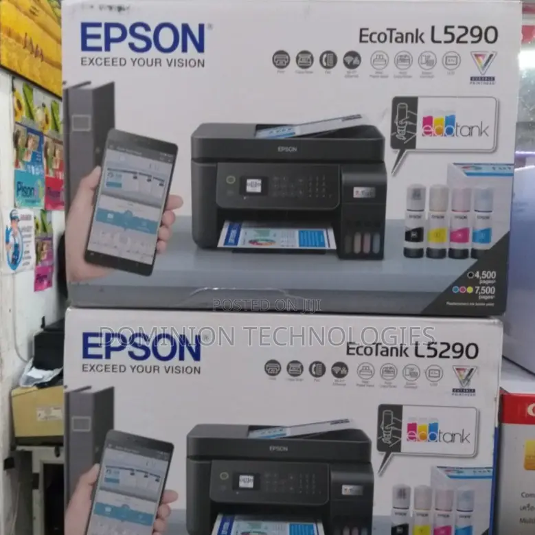 Epson L5290 Wi-Fi All-in-One Print, Scan, Copy, Fax With Adf