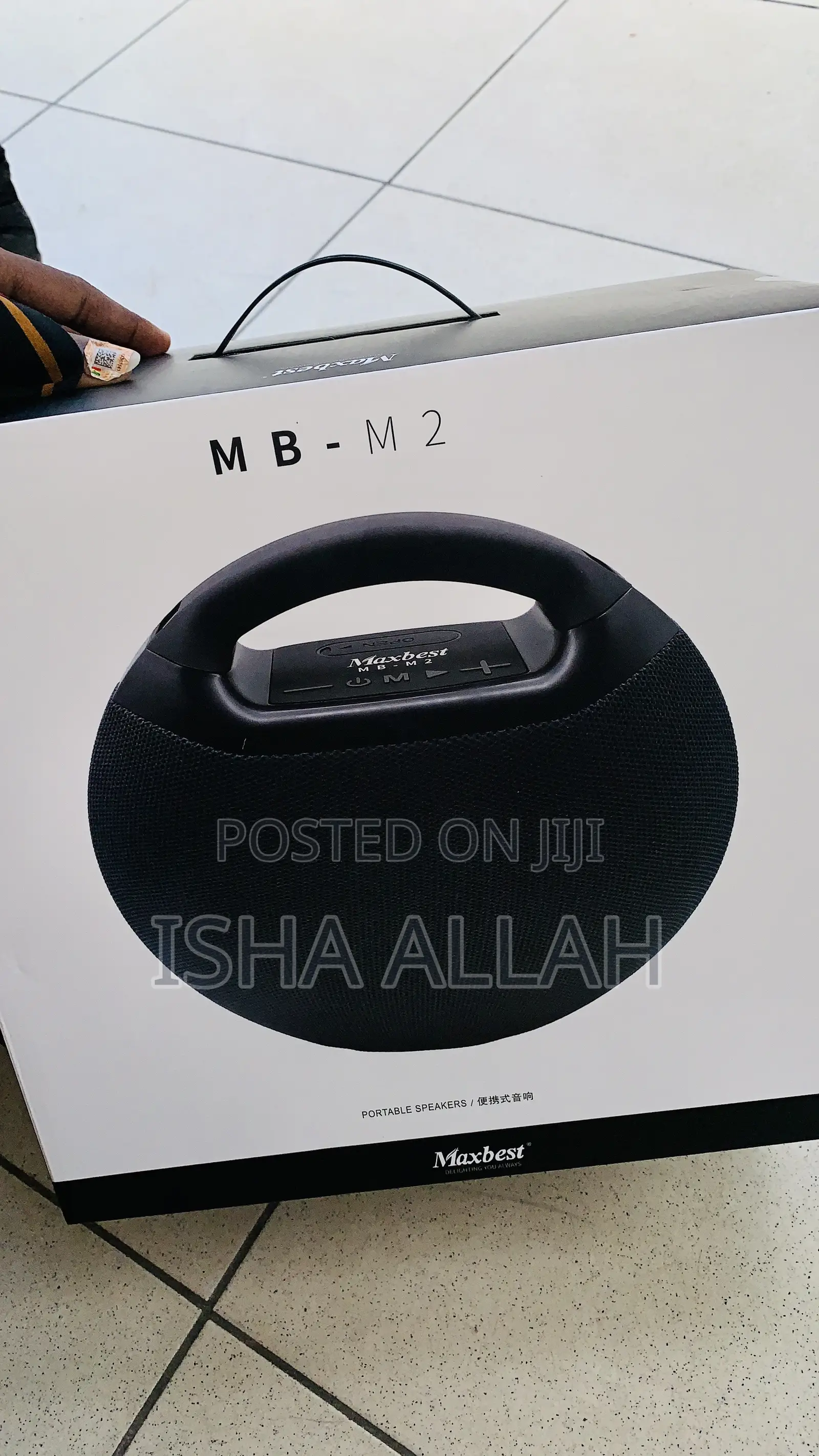 Maxbest Mb-M2 Portable Boombox. ( Super Beats )