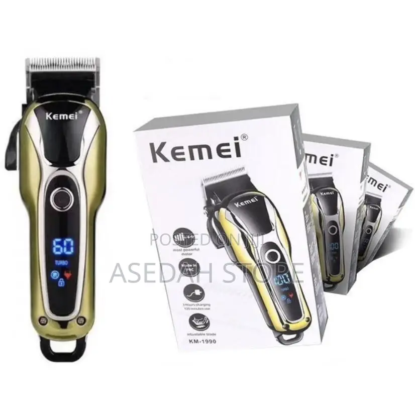Rechargeable Professional Clipper Kemei