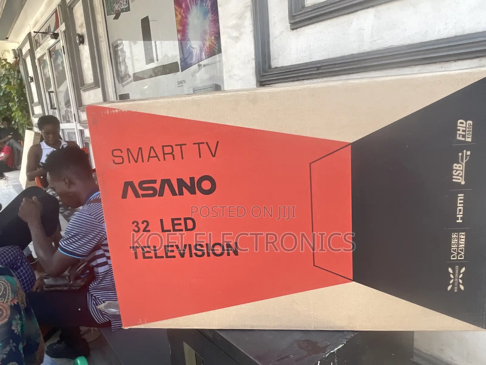 The Cutting-Edge ASANO 32" Frameless Smart LED HD TV,