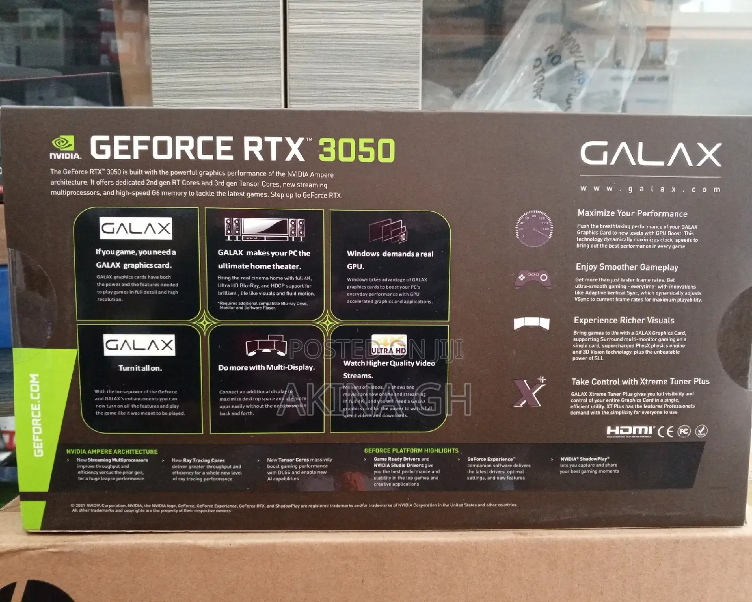 GALAX Nvidia Geforce 8GB RTX 3050 Graphics Card