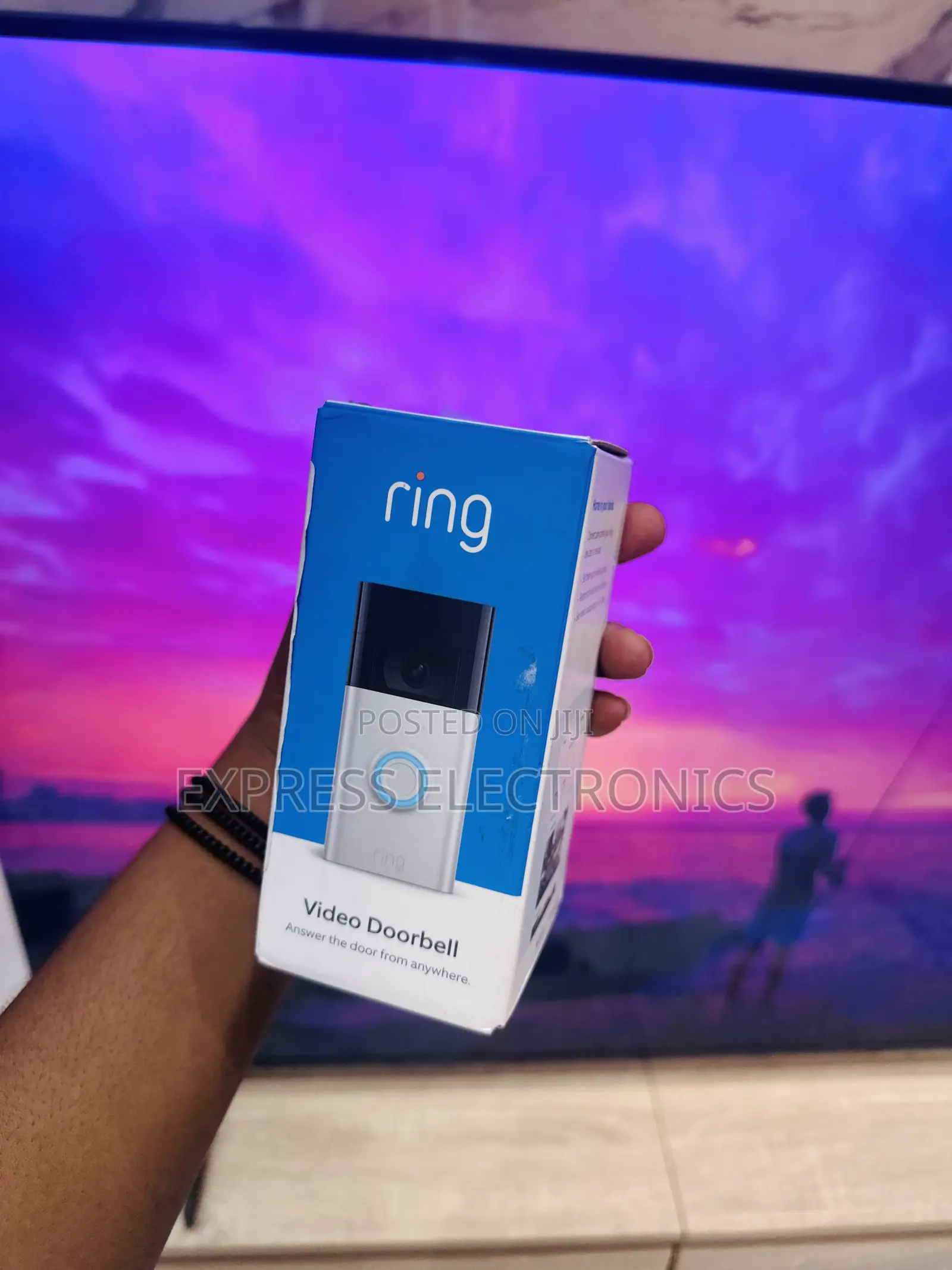 Get a New Doorbell Video Ring. Portable