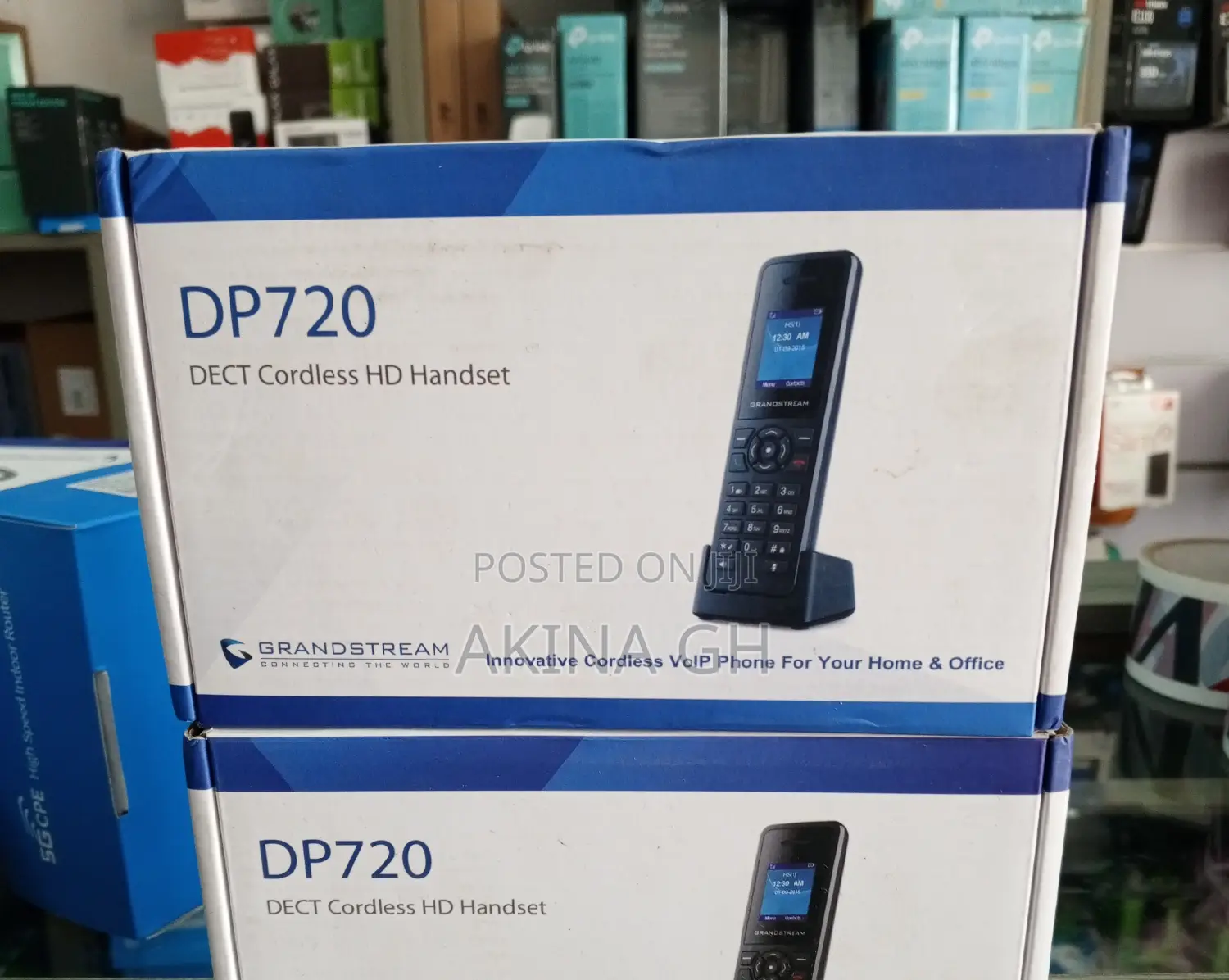 Grandstream Dp720 Dect Cordless Hd Handset
