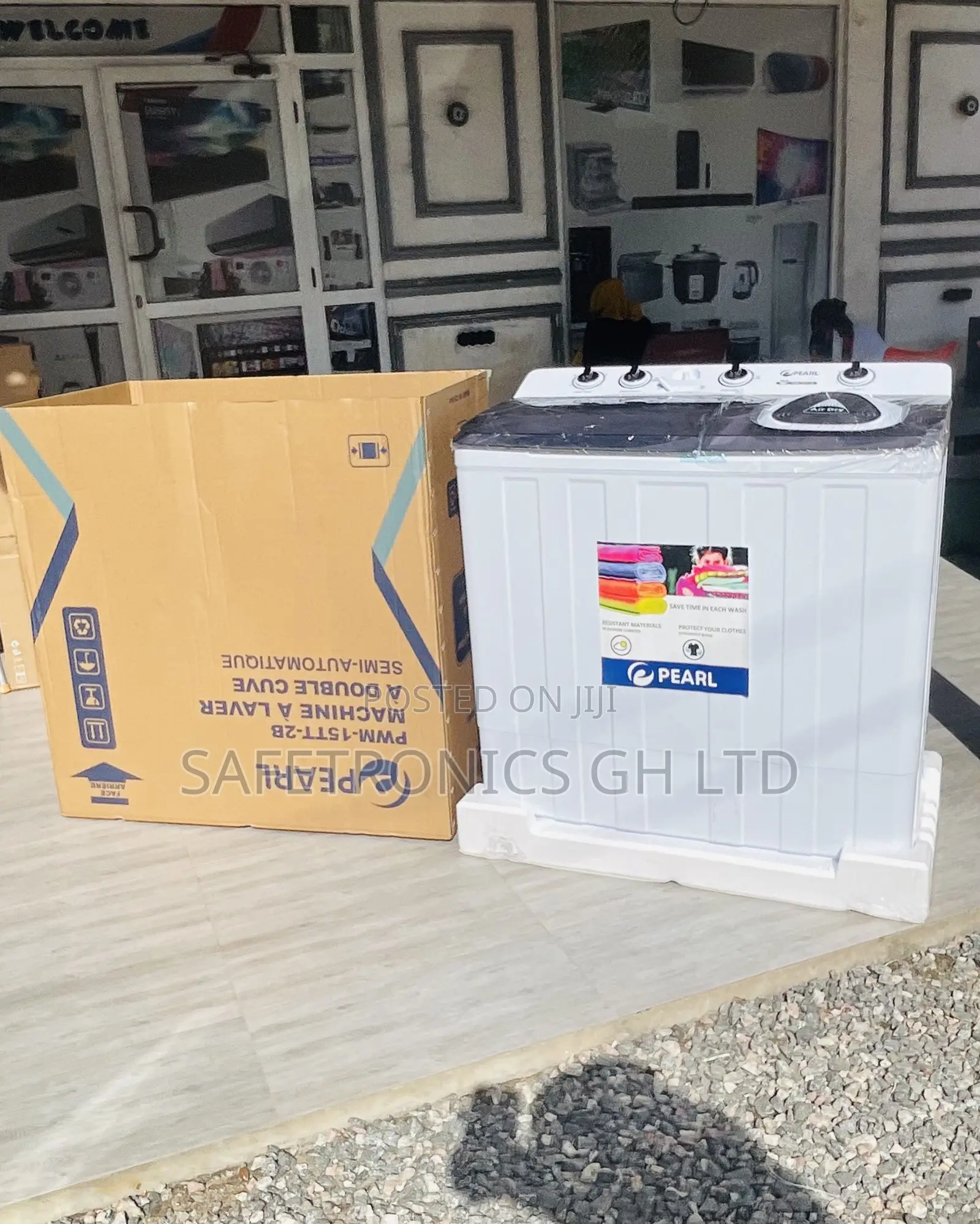 Pearl Topload Semiautomatic 15kg Washingmachine