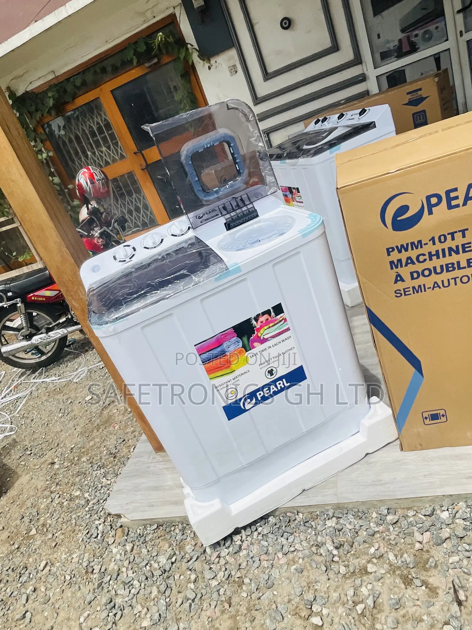 10kg Topload Pearl Semiautomatic Twintub Washingmachine