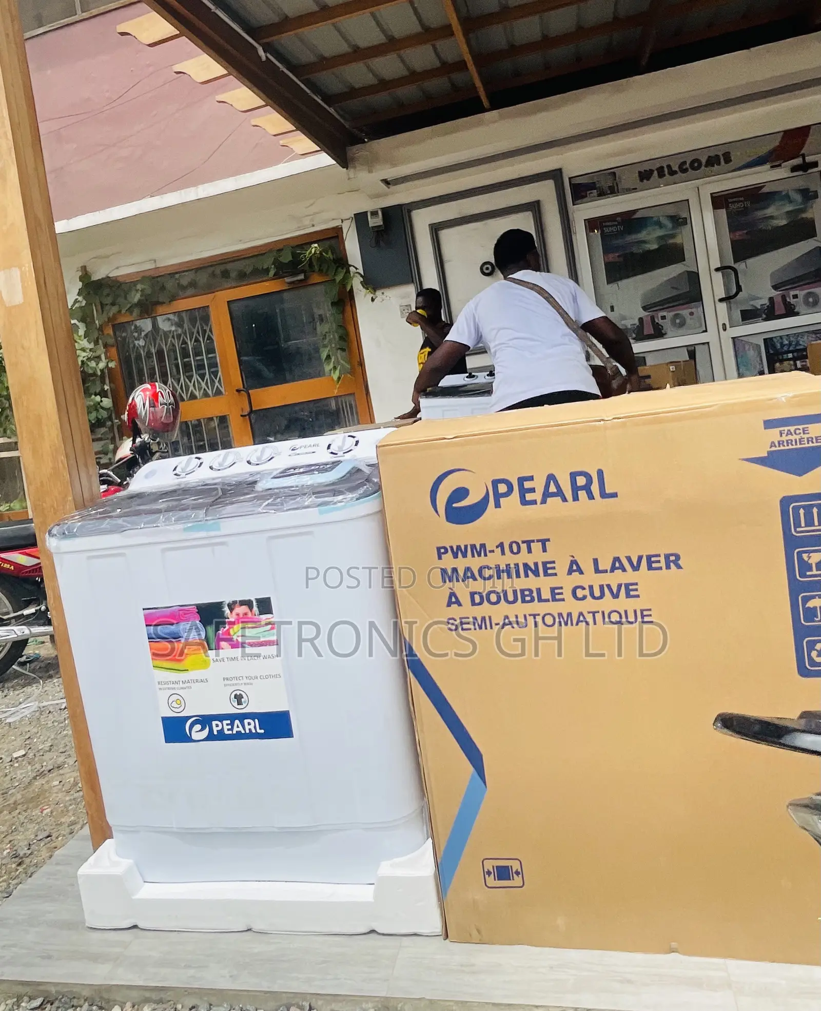 Lastest Pearl Semiautomatic Topload 10kg Washingmachine
