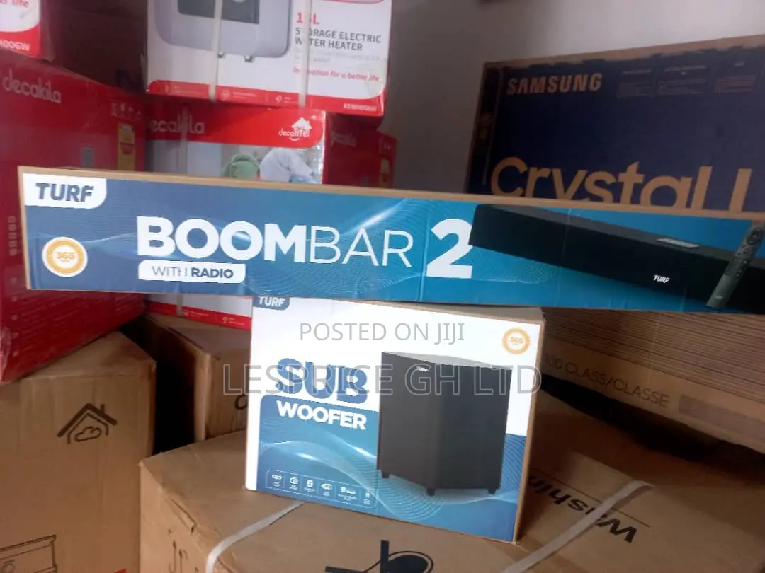 Turf Boom Sound Bar With Inbuilt Bluetooth