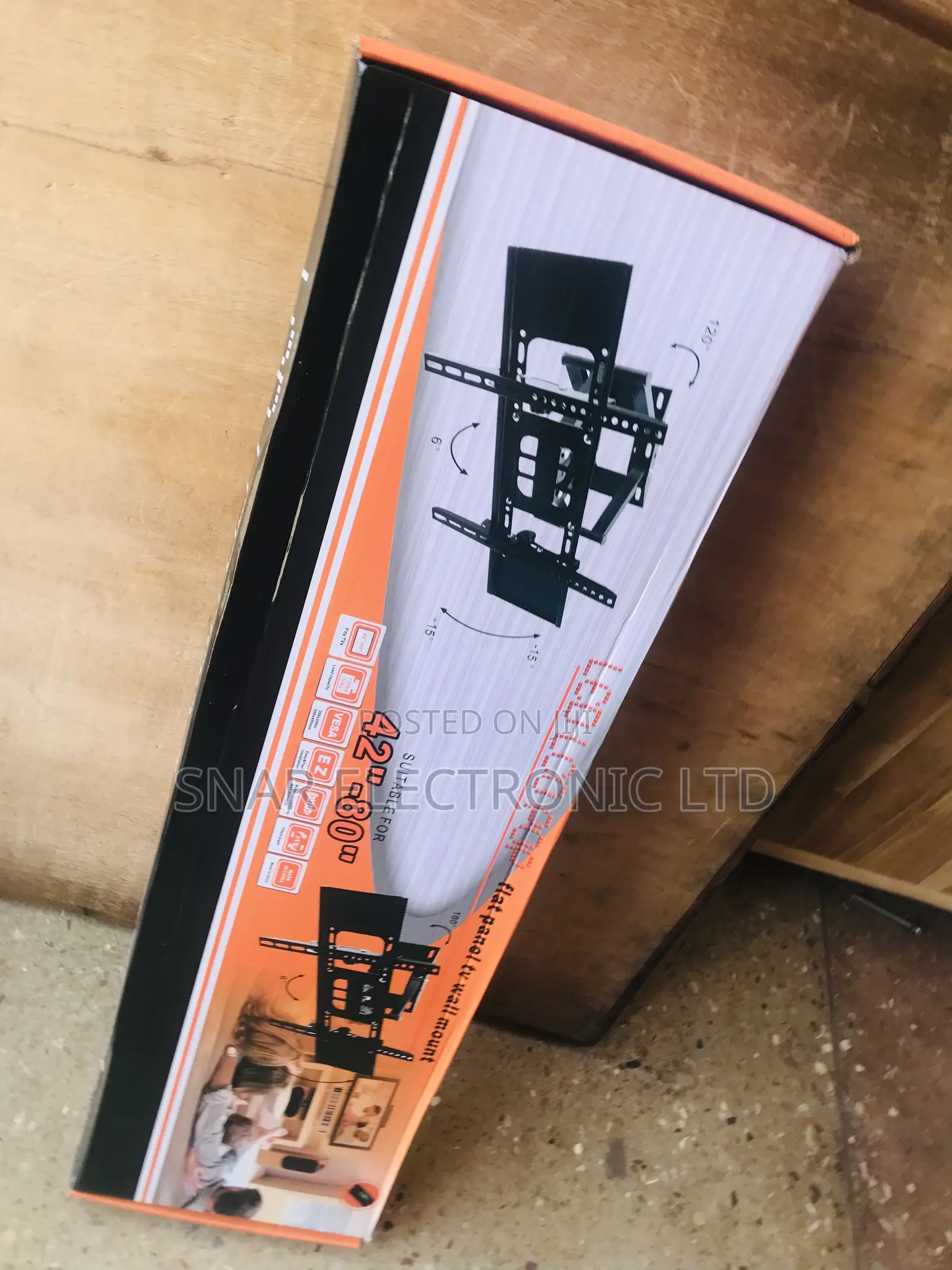 Highly Stronger Flat-Screen Adjustable TV Wall Mount