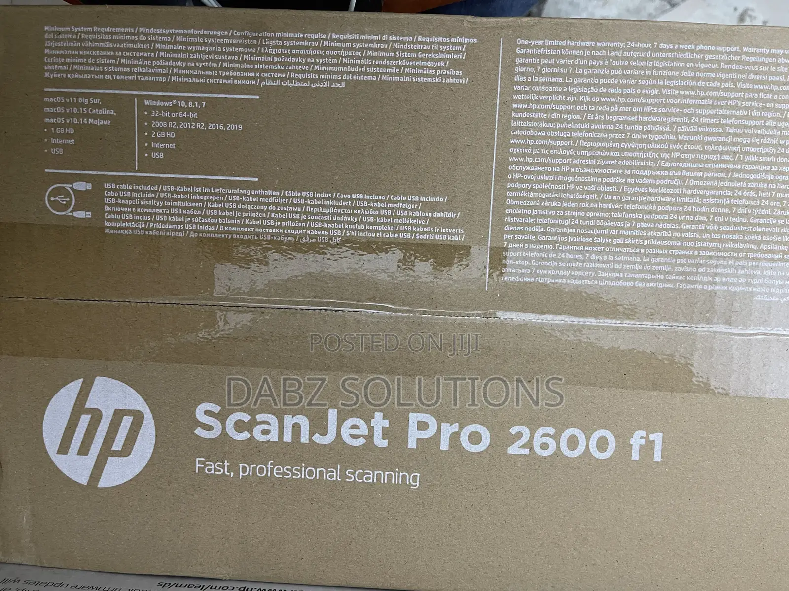 Hp Scanjet Pro 2600f1