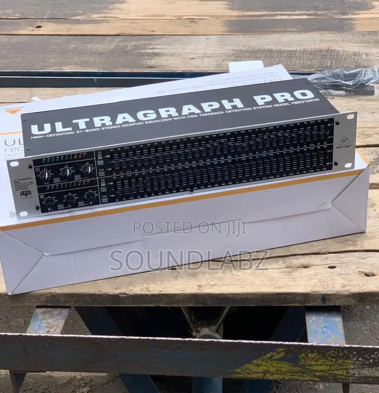 Behringer Ultragraph Pro Fbq3102hd 31 Band Stereo Equalizer