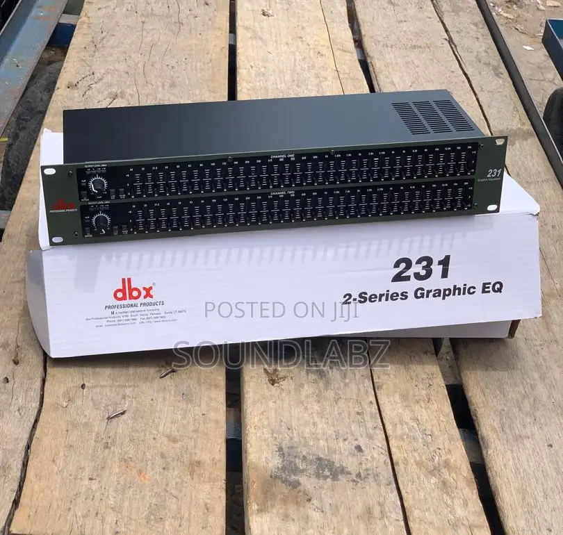 DBX 231 Dual Channel 31-Band Graphic Equalizer