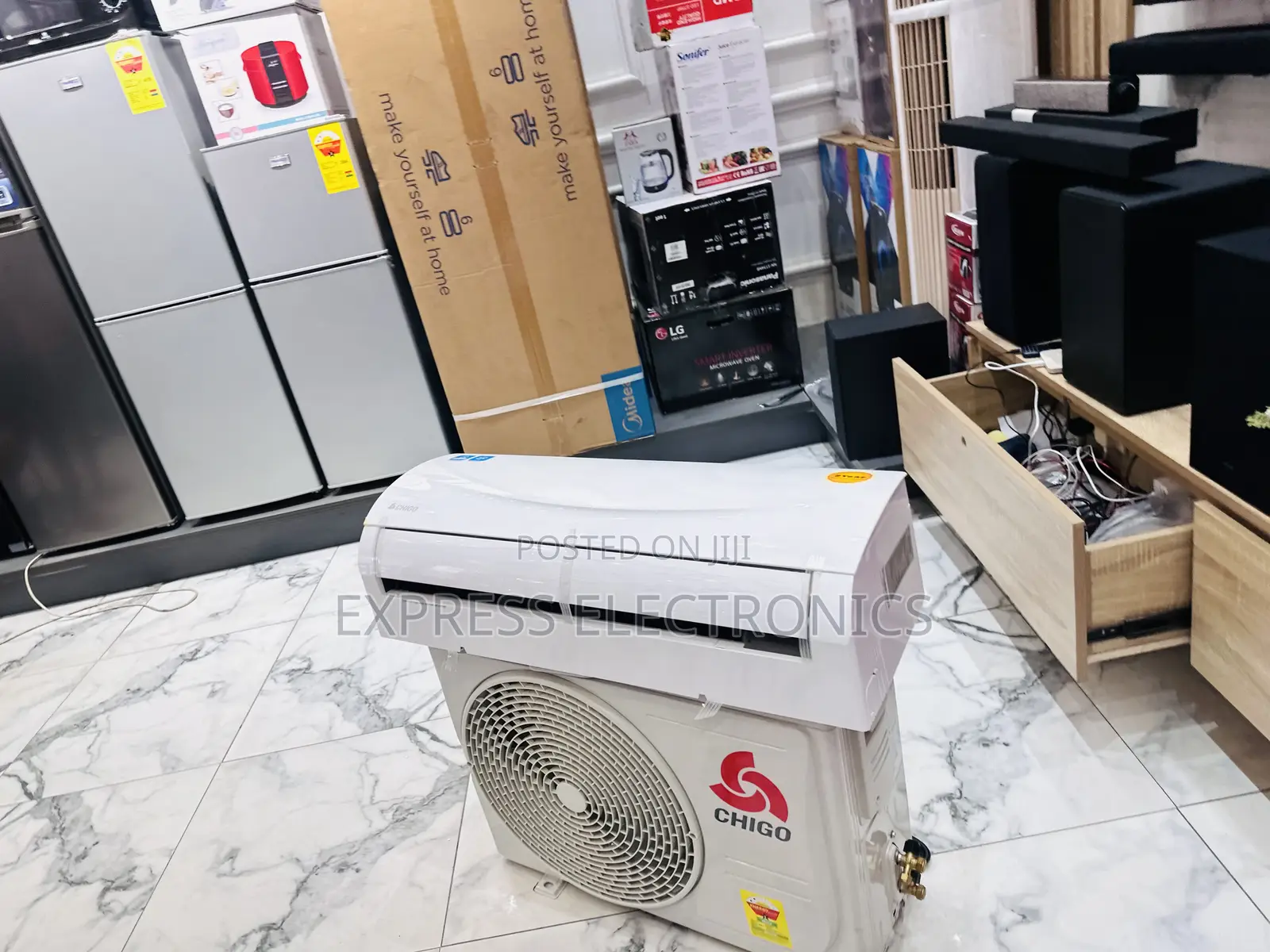 Chigo Split R410 Gas White 2.0hp Air Conditioner