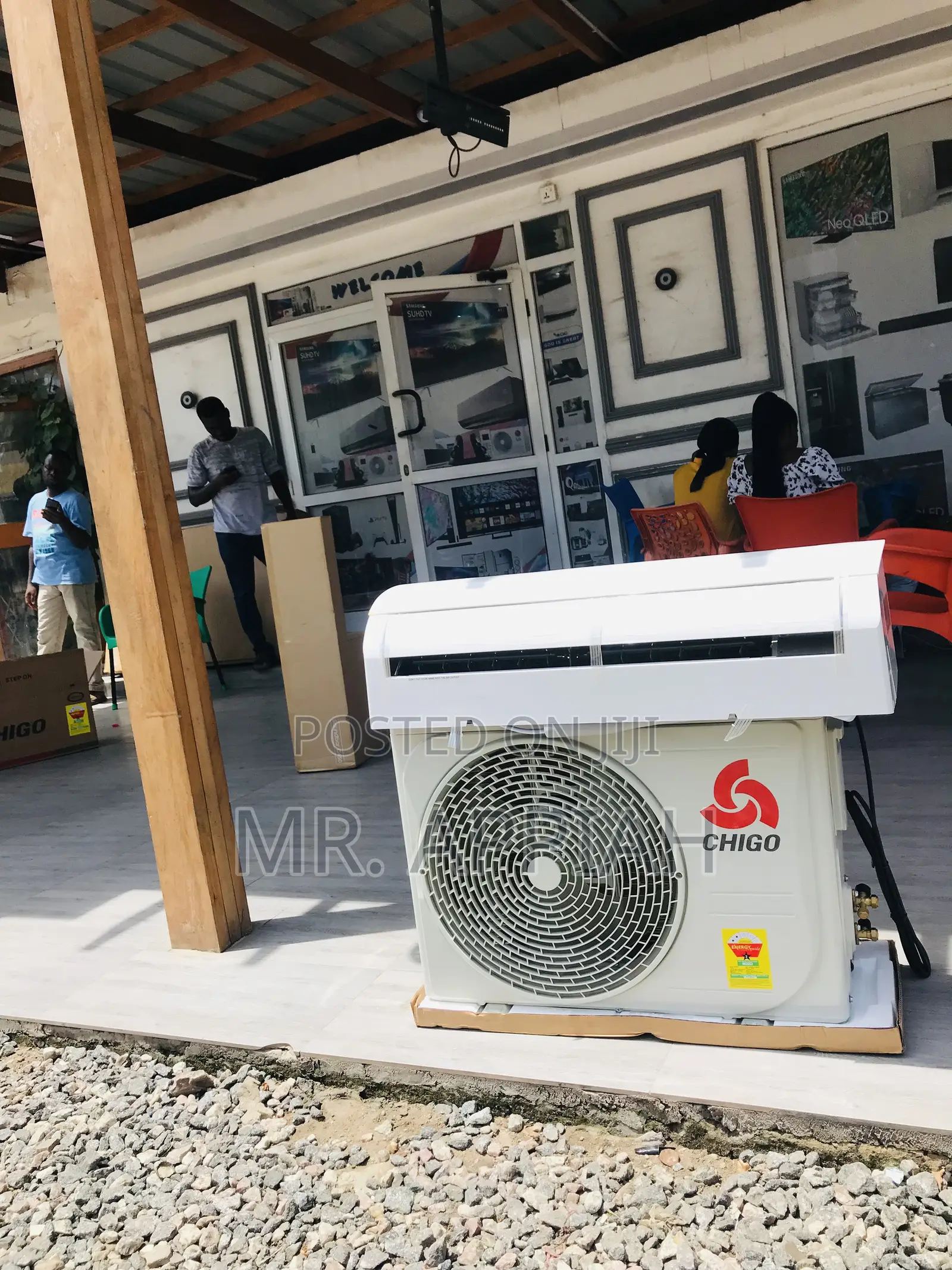 Split Type Chigo 2.0hp Air Conditioner(R410)White
