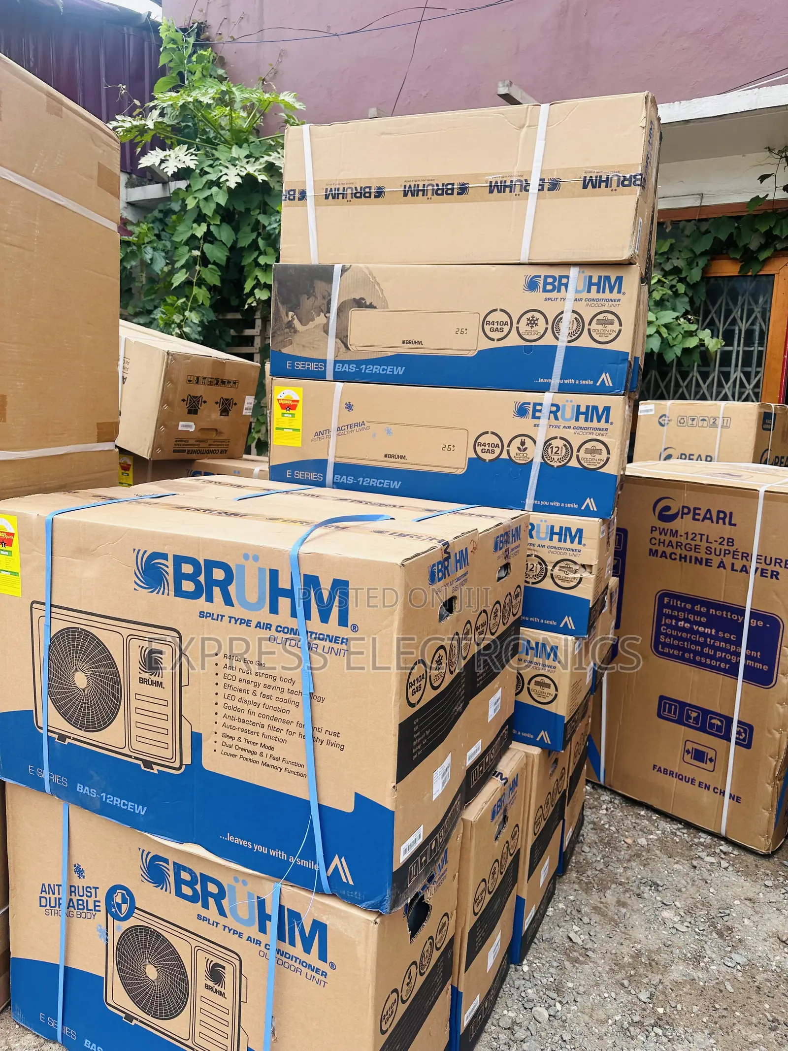 Powerful Dynamic Airflow Split Bruhm 1.5hp R410