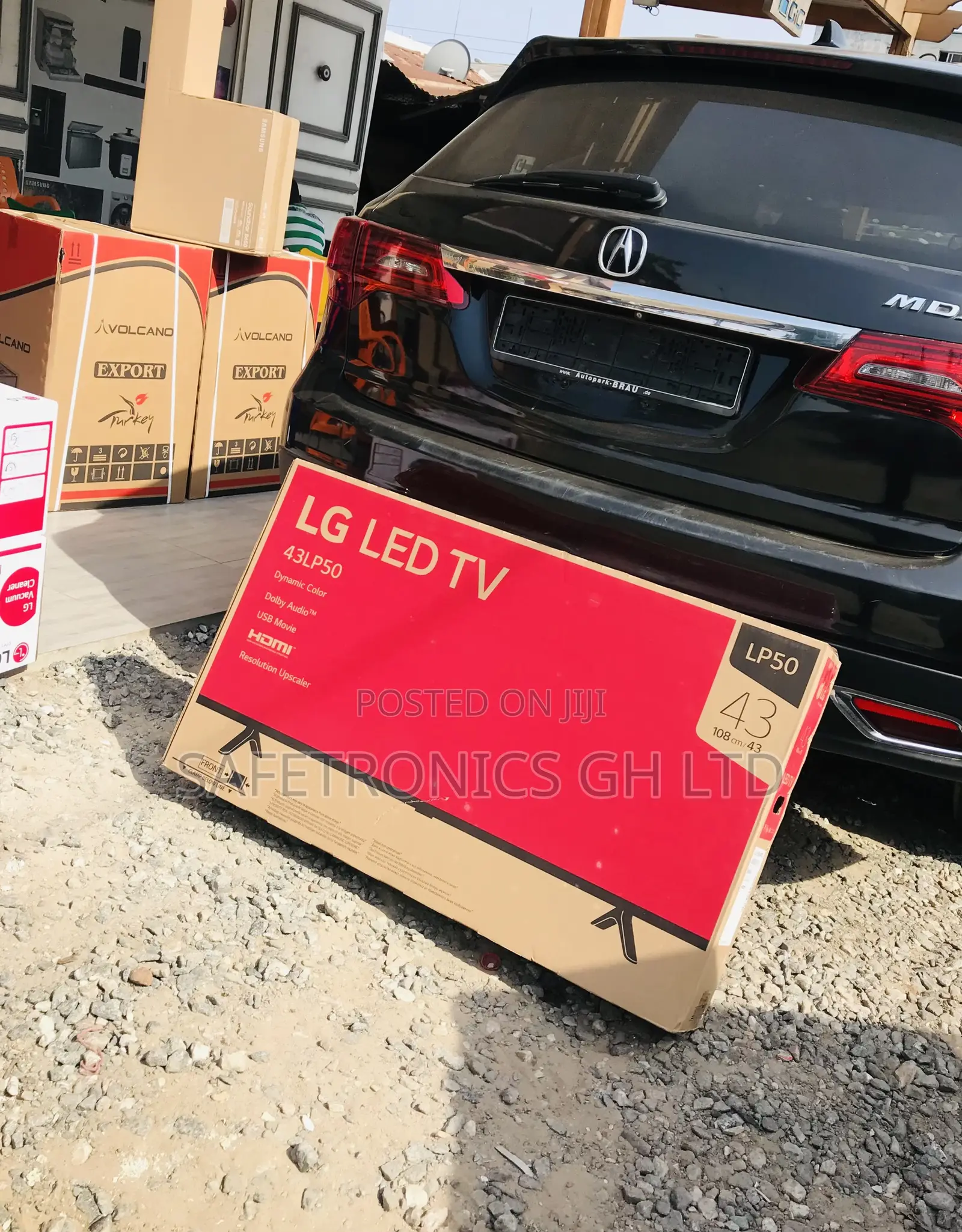 LP50 43 Inches Glossy Led Electric LG Black Tv