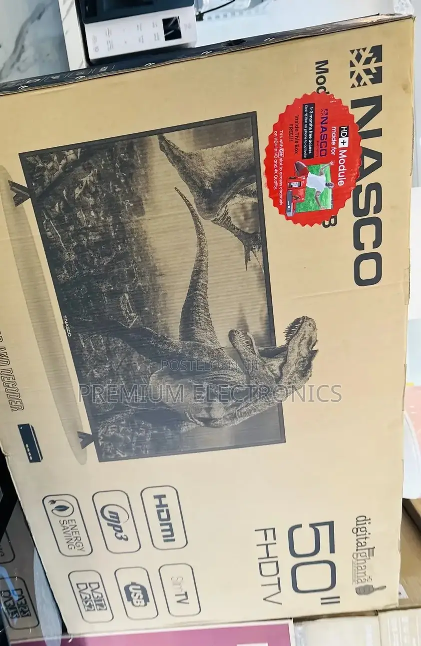 Entertainment Galore | Satellite Digital Nasco 50”Fhd Tv