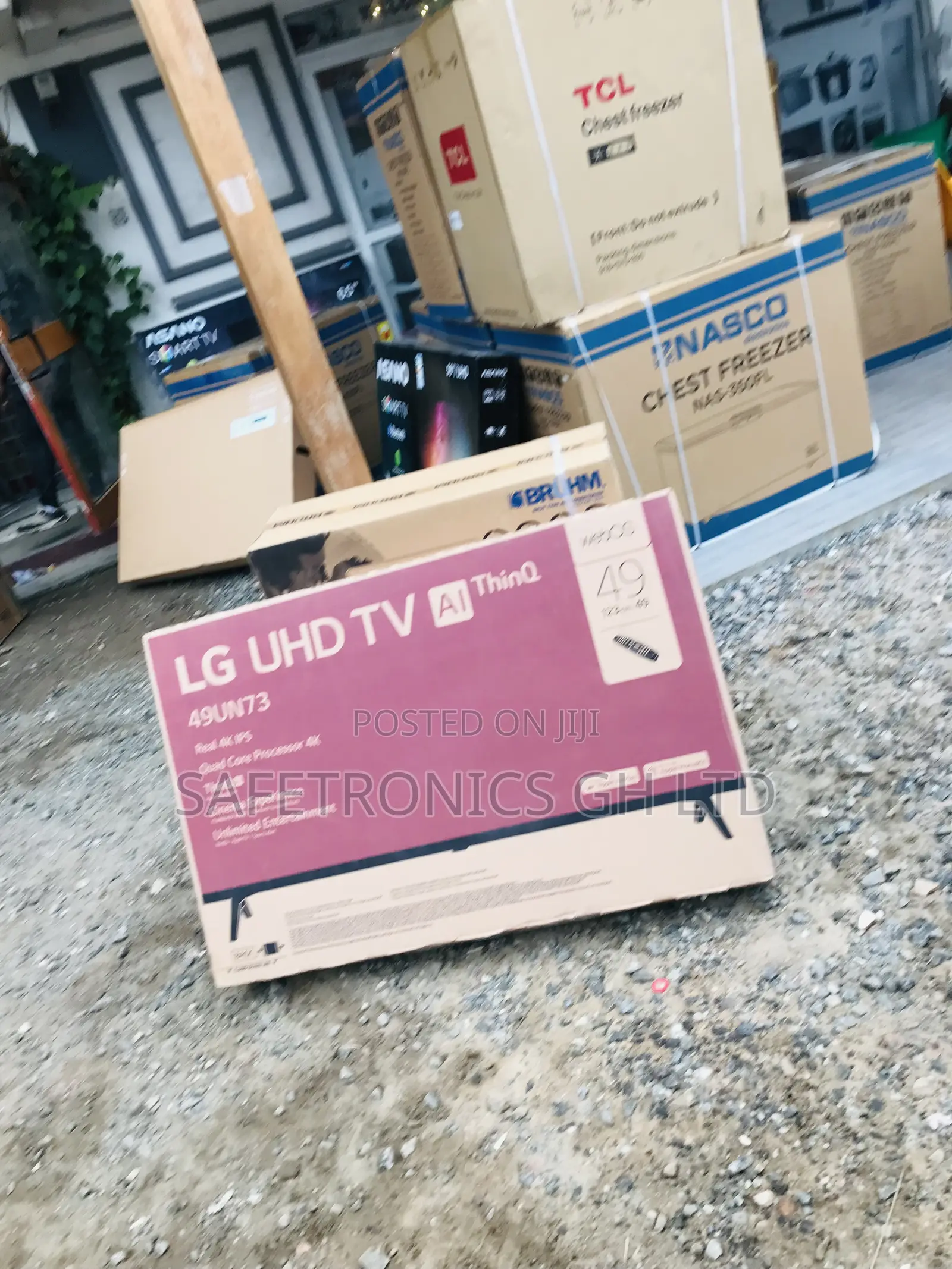 Electric Smart LG 49 Inches Glossy Led Black UN73 Tv