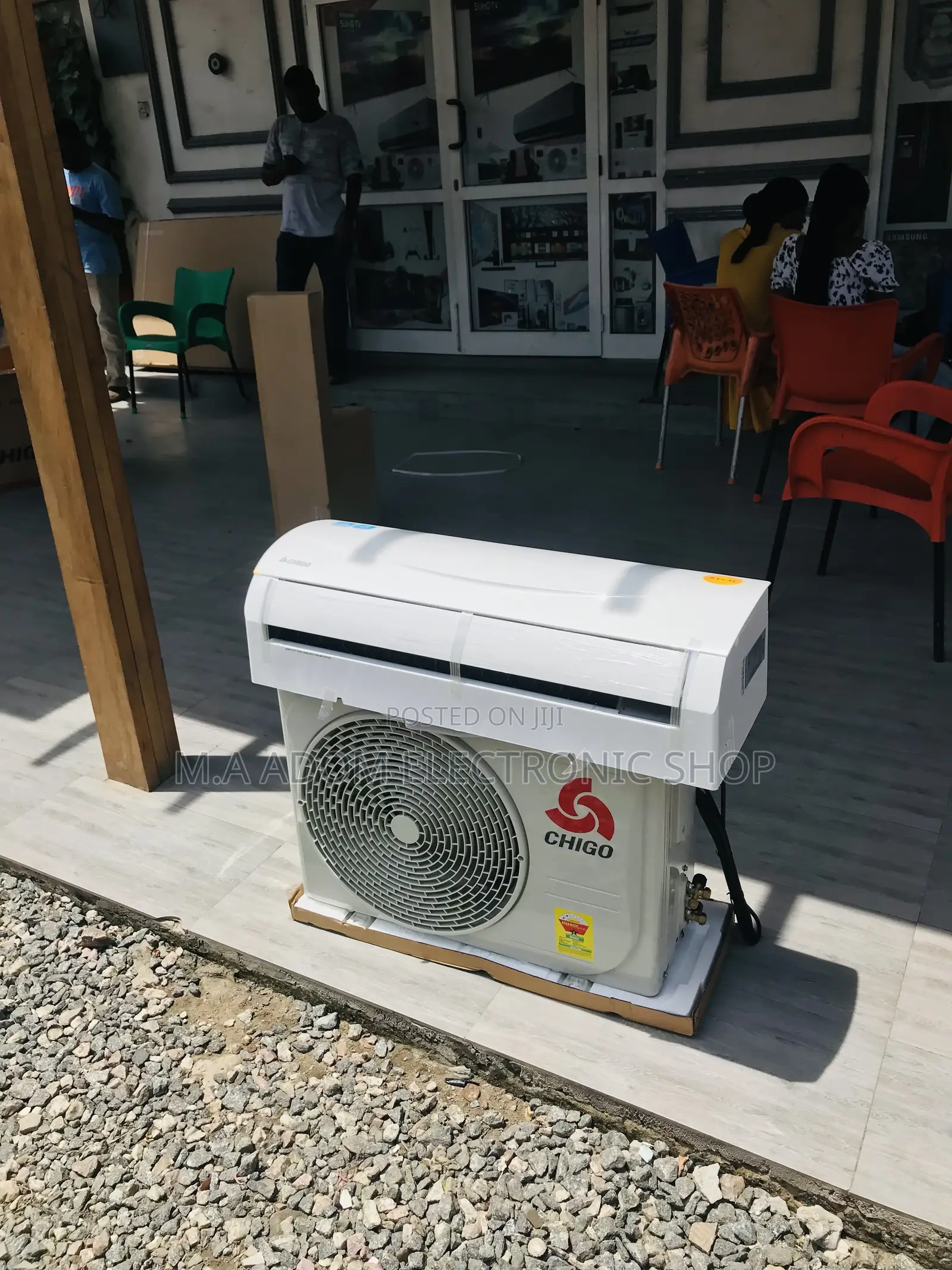 Fast Cooling Chigo 1.5hp Split Type Ac(White)R410