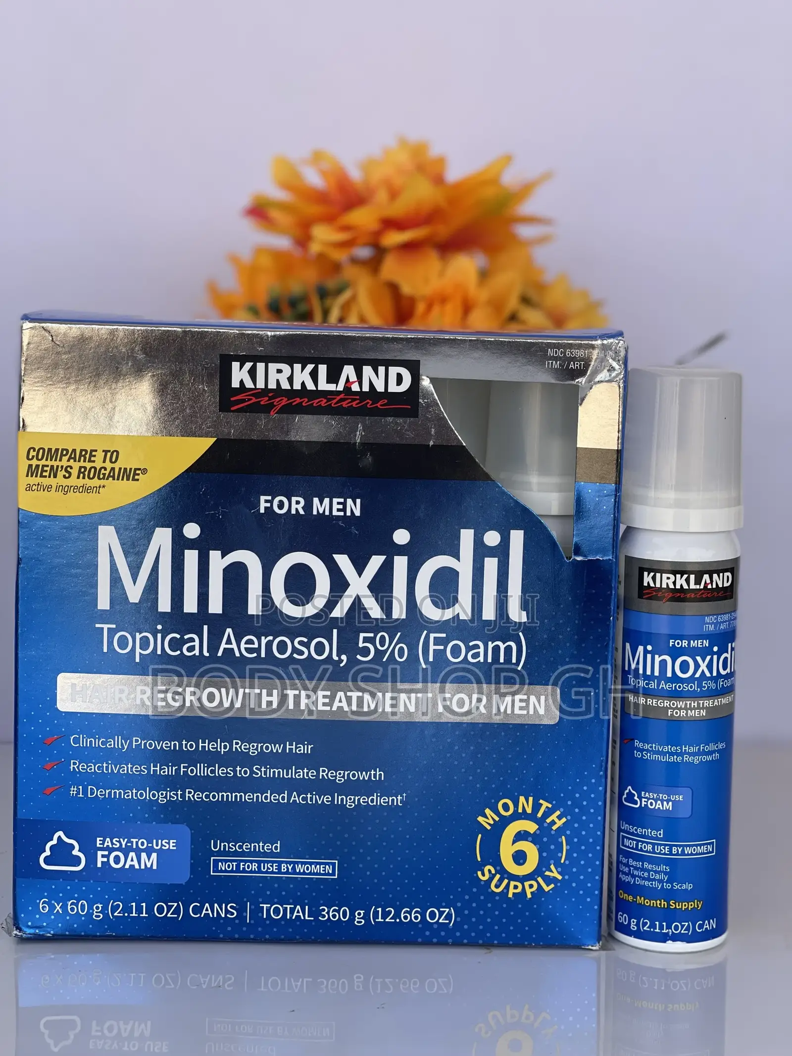 Kirkland Minoxidil Foam - Dries Faster, Works Faster