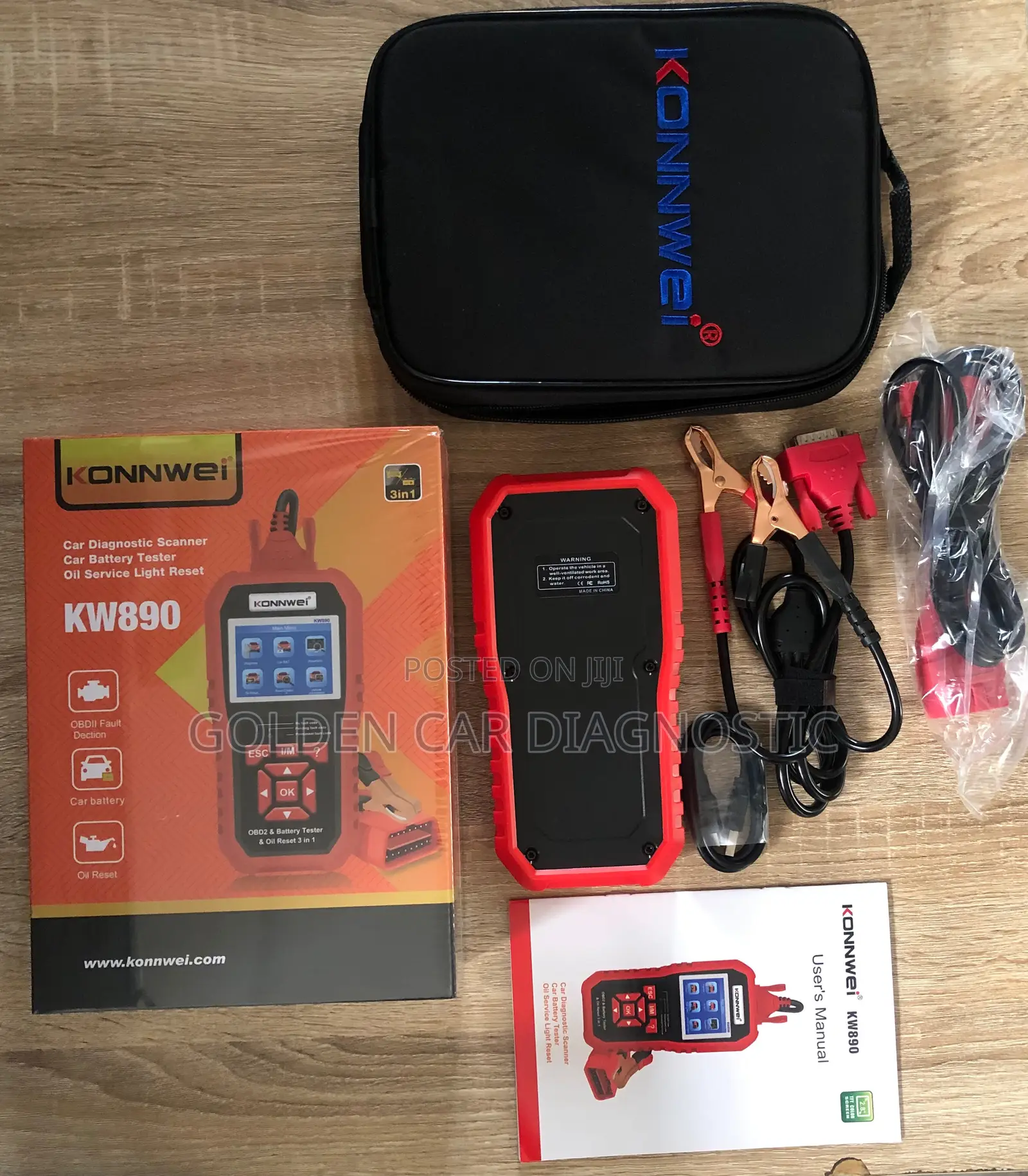 Konnwei KW890 OBD2 Car Diagnostic Scanner