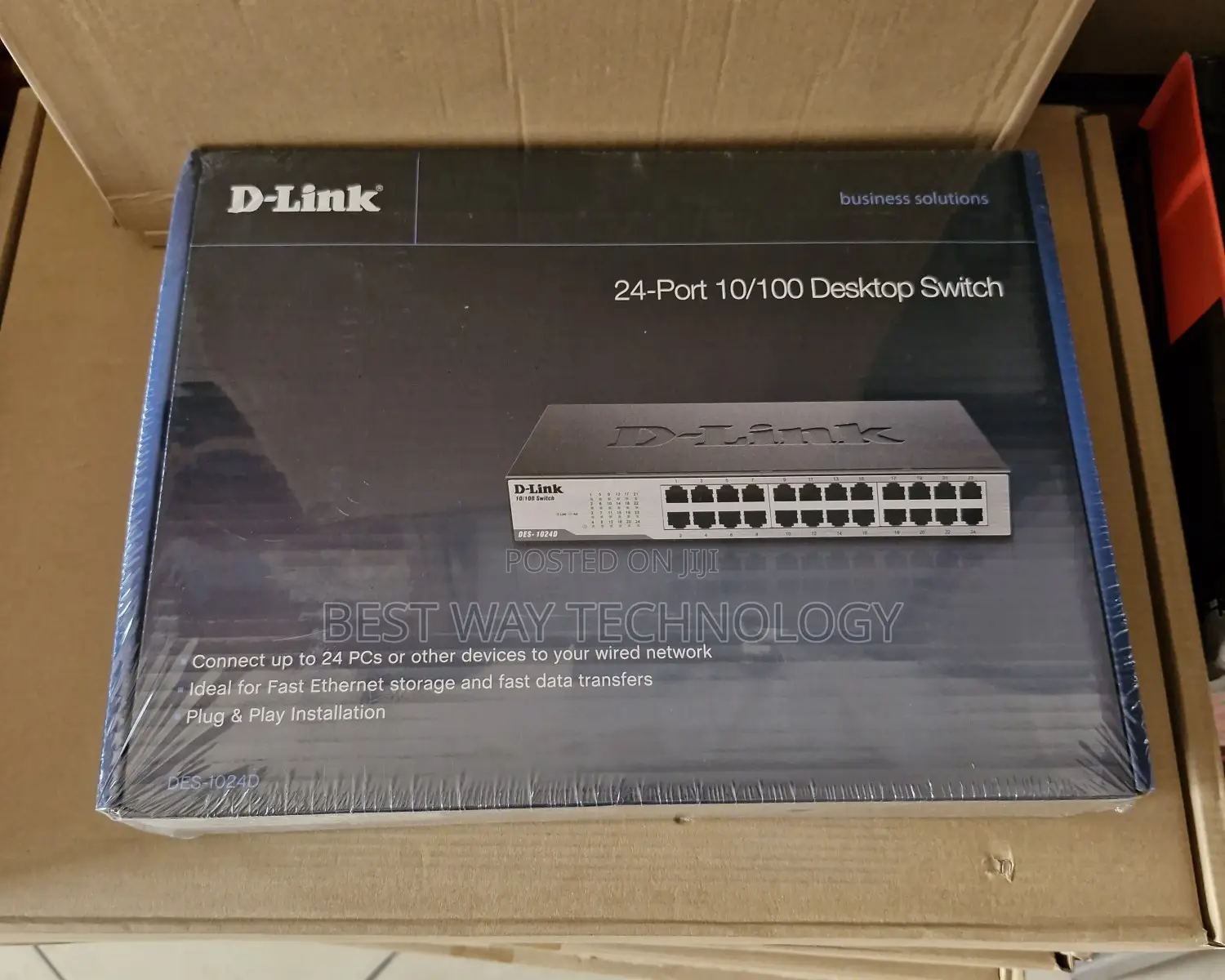 24port D-Link Switch 1024d