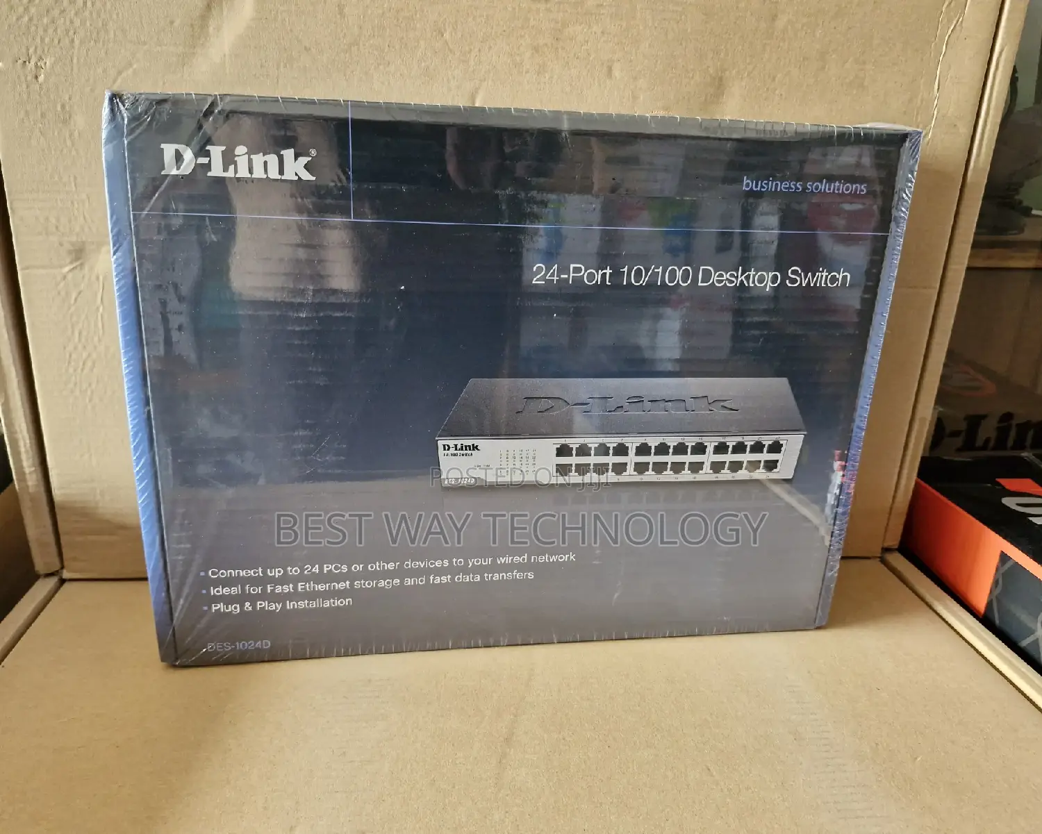 24port D-Link Switch 1024d
