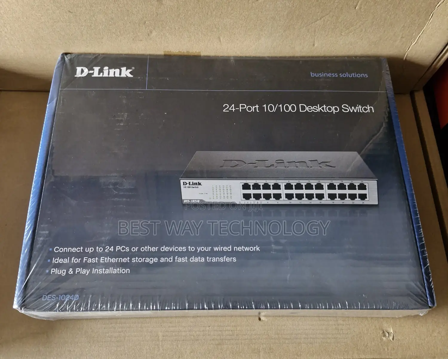 24port D-Link Switch 1024d